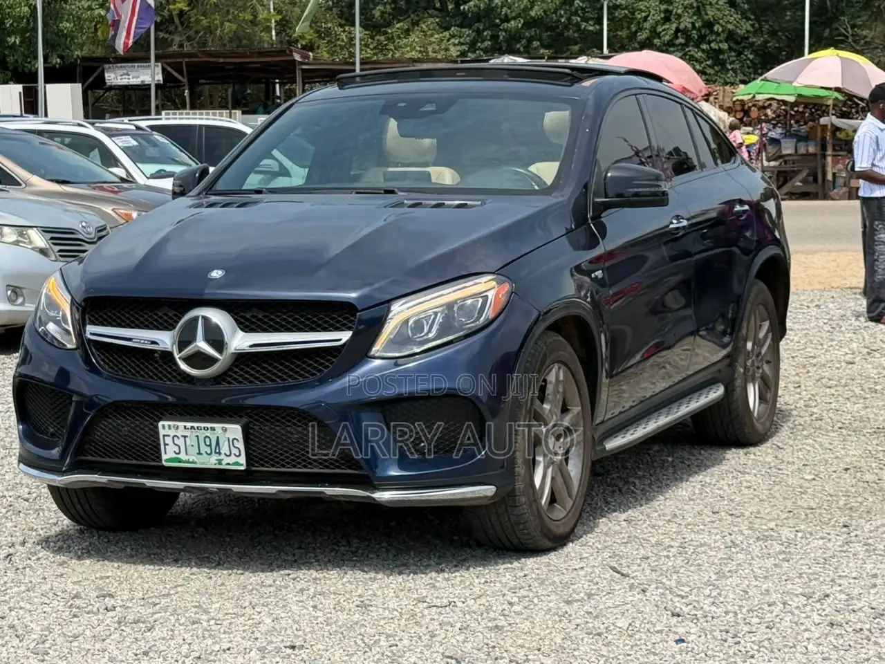Mercedes-Benz GLE-Class 2017 Blue