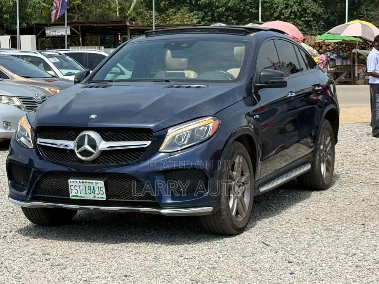 Mercedes-Benz GLE-Class 2017 Blue
