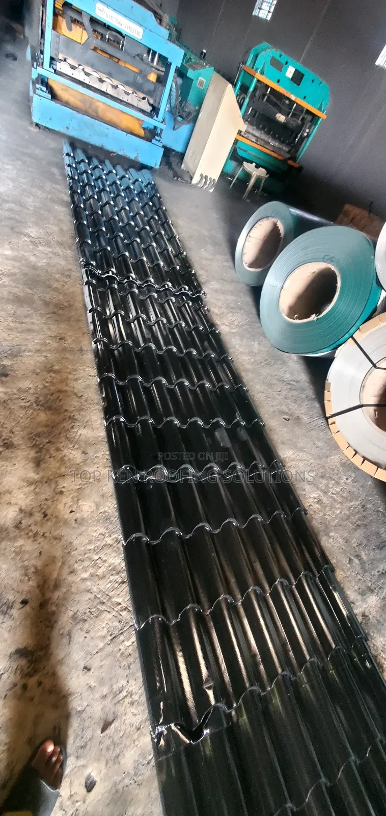 Metcopol Design 0.55mm Thickness Black Sheet