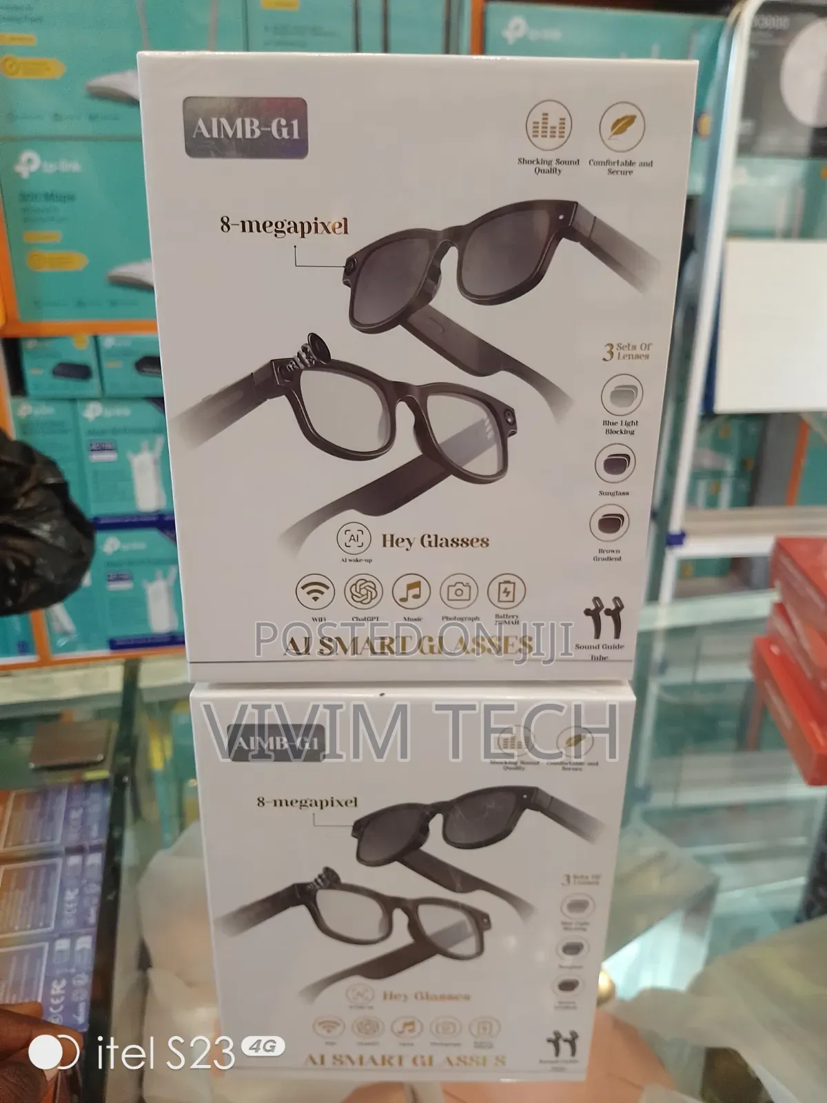 Ai Smart Glasses 8 Megapixels