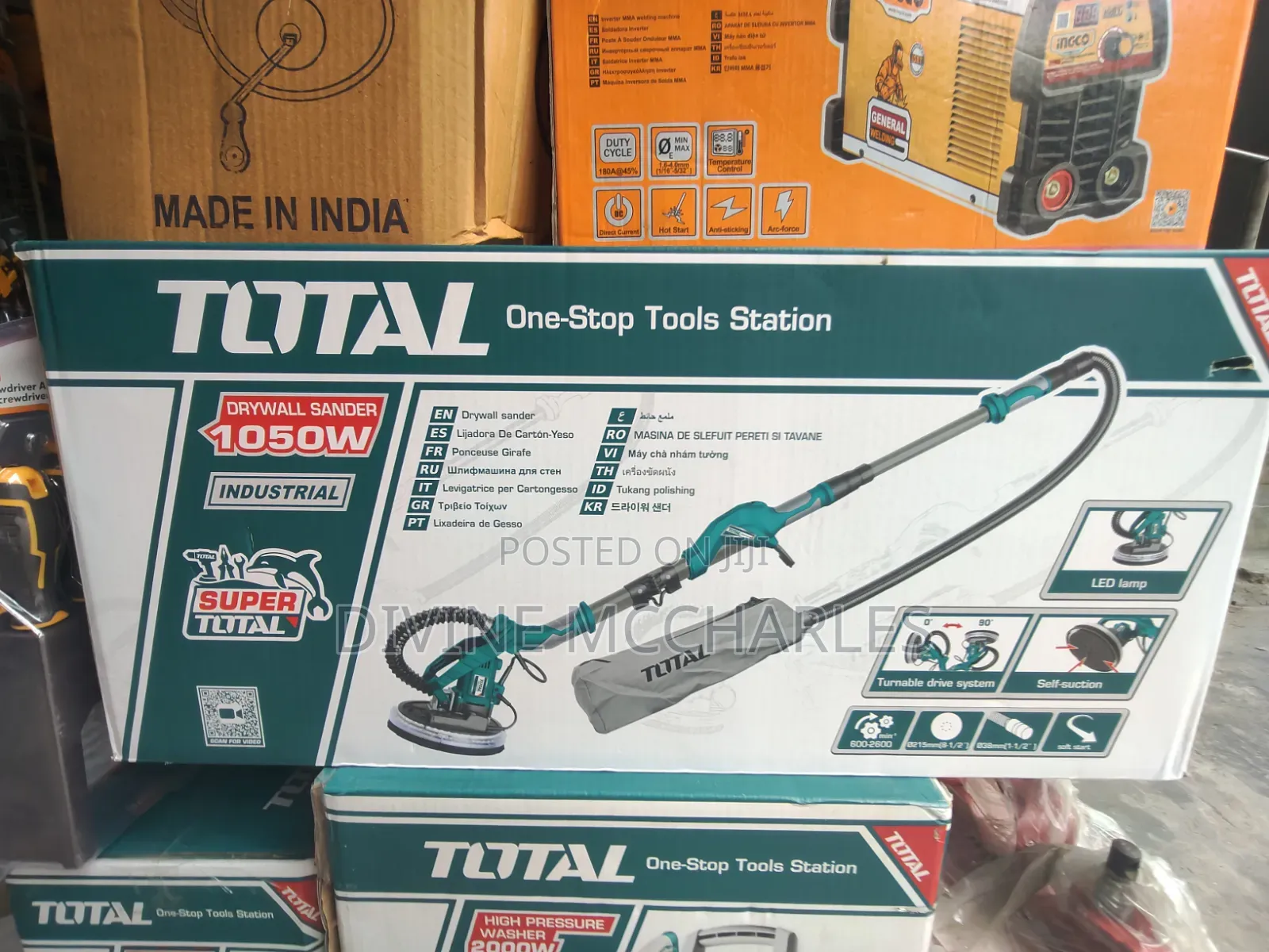 Total 1050w Wall Sander
