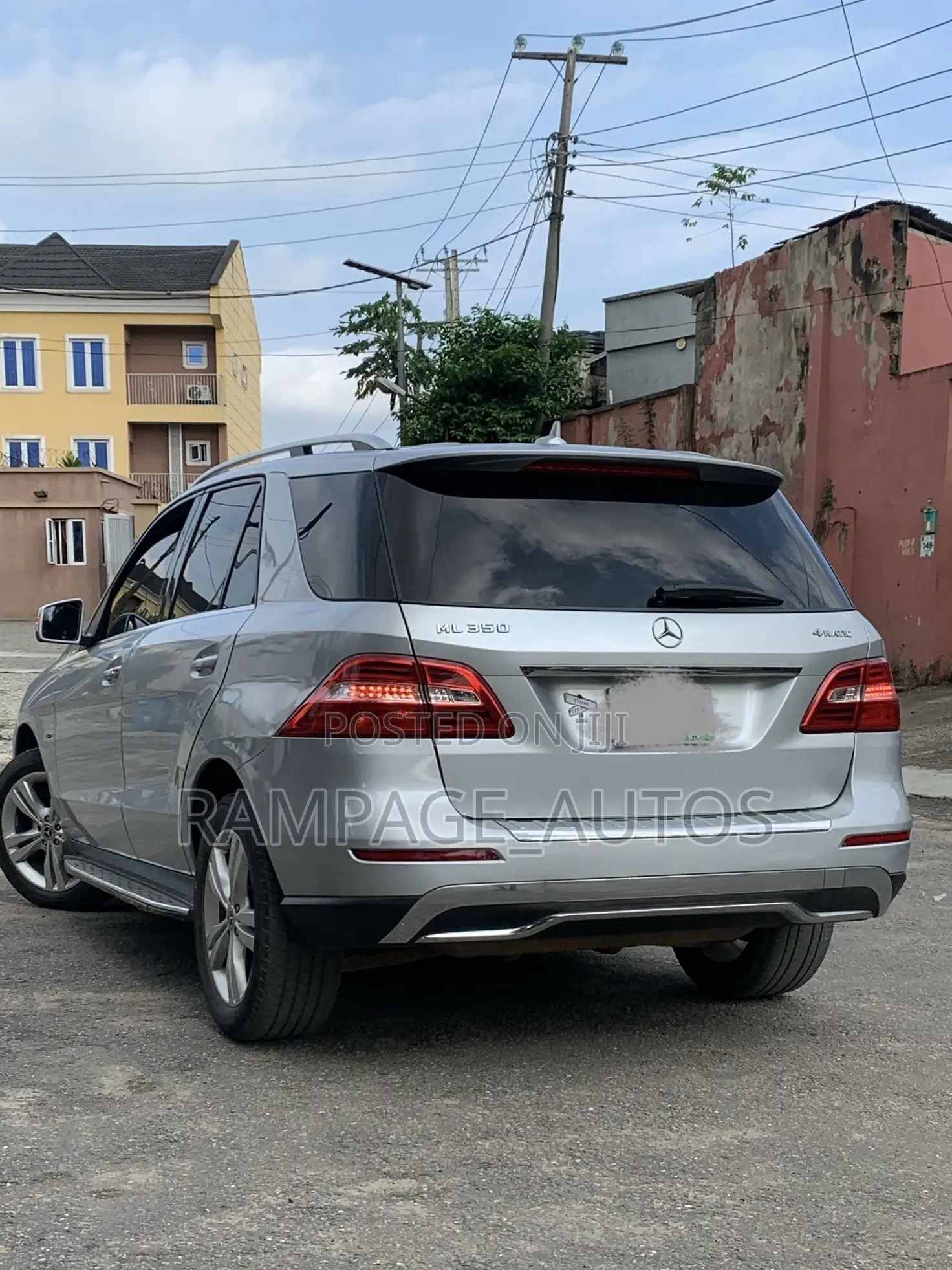 Mercedes-Benz M Class 2012 Silver