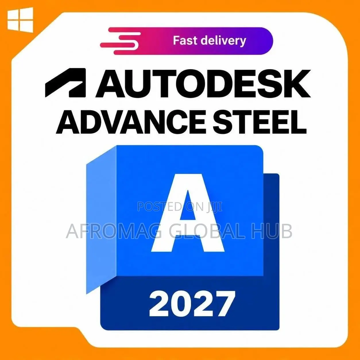 Autodesk Advance Steel License Key 1 Year | 2027 / 2026 / 2025 / 2024
