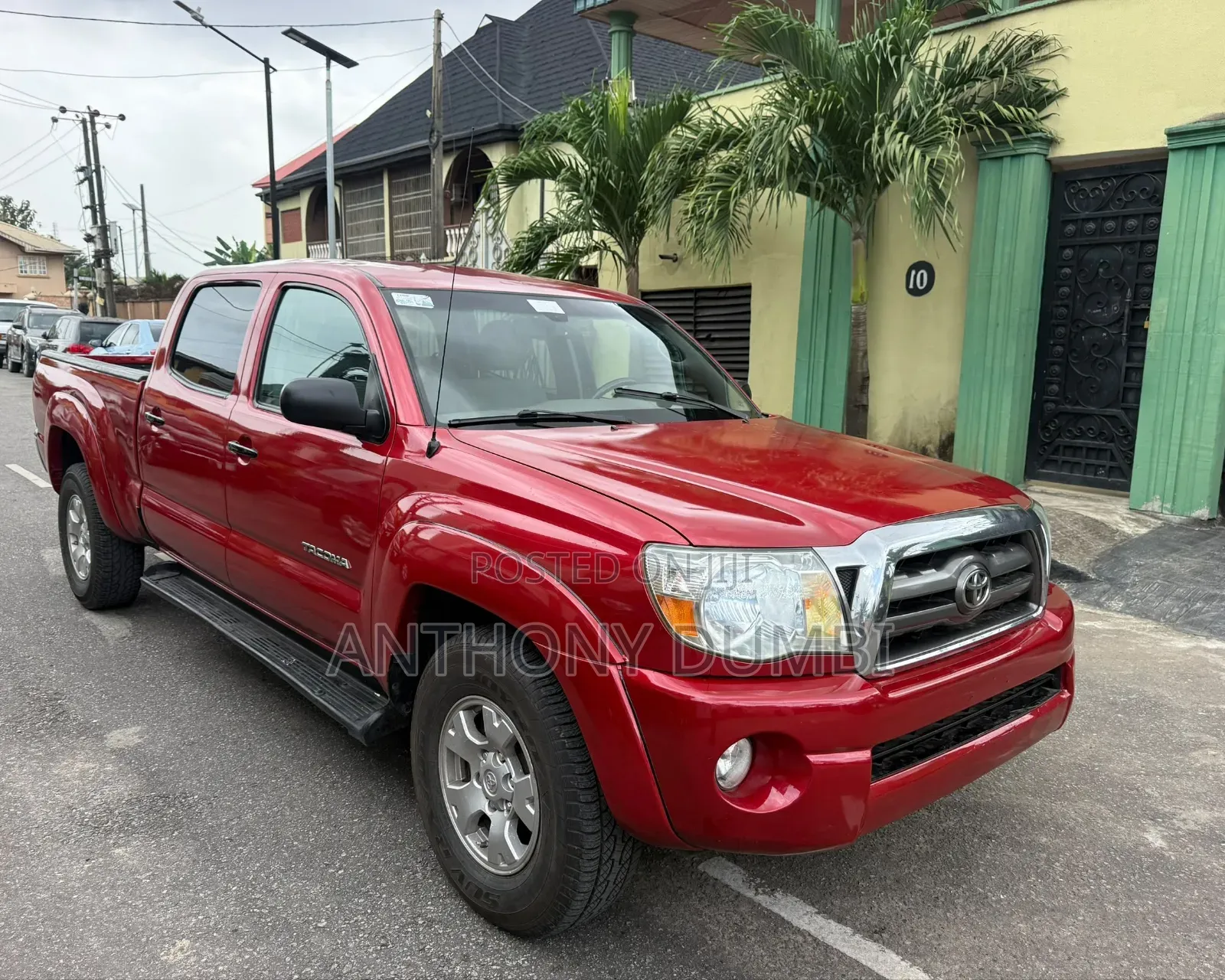 Toyota Tacoma 2010 Red