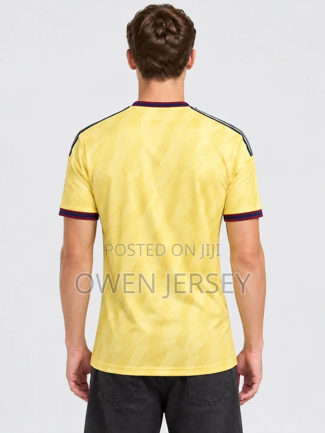 Arsenal Yellow Away Football Jersey – Details