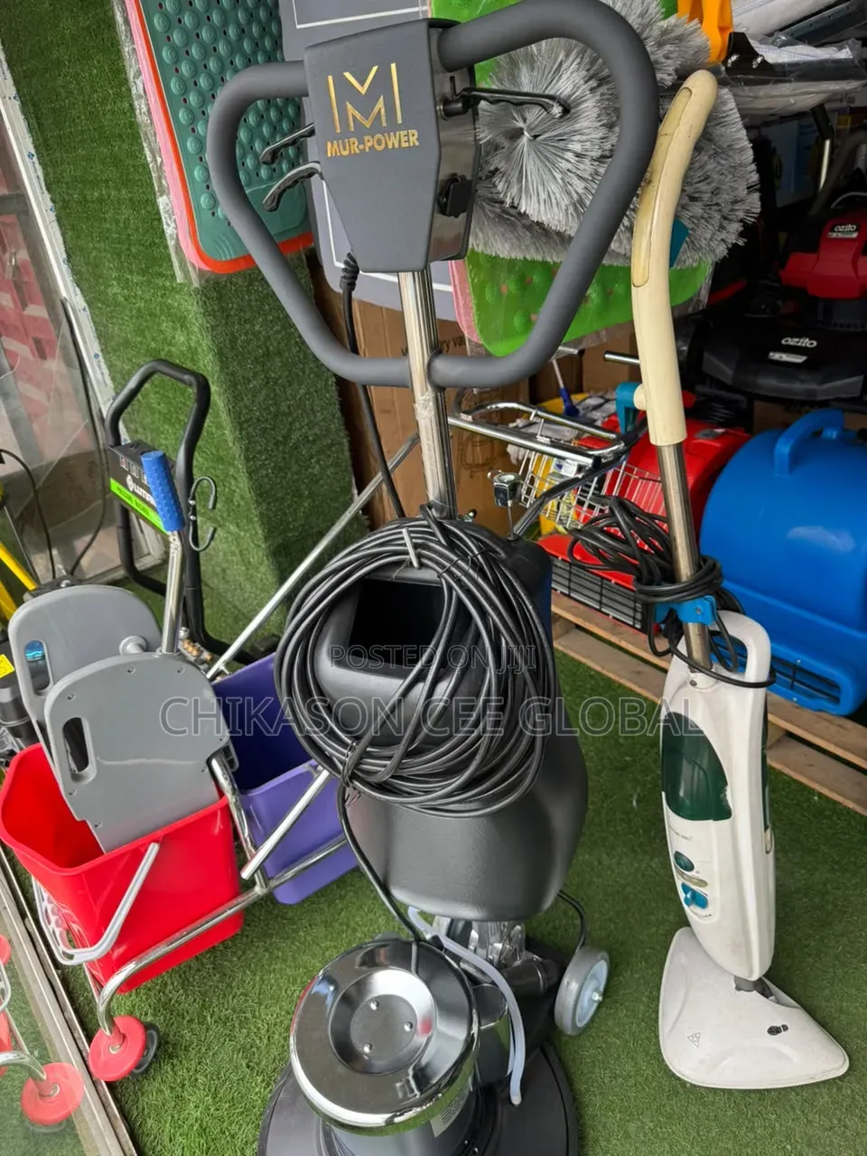 Disc Floor Scrubbing Machine