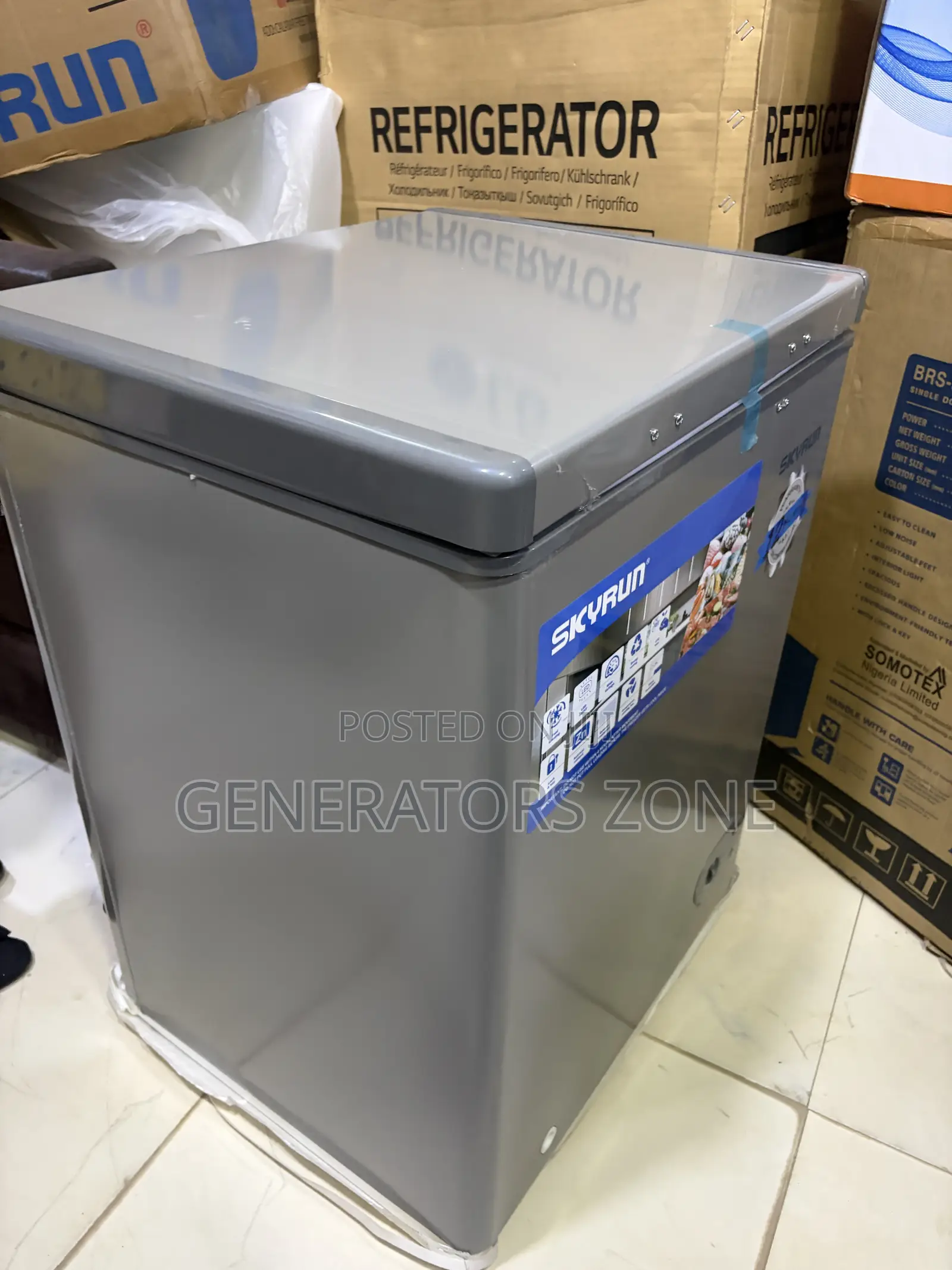 Skyrun BD-100HW Chest Freezer 100 Litres