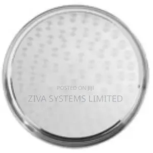 Round Stainless Steel Serving Tray for Rent in Abuja