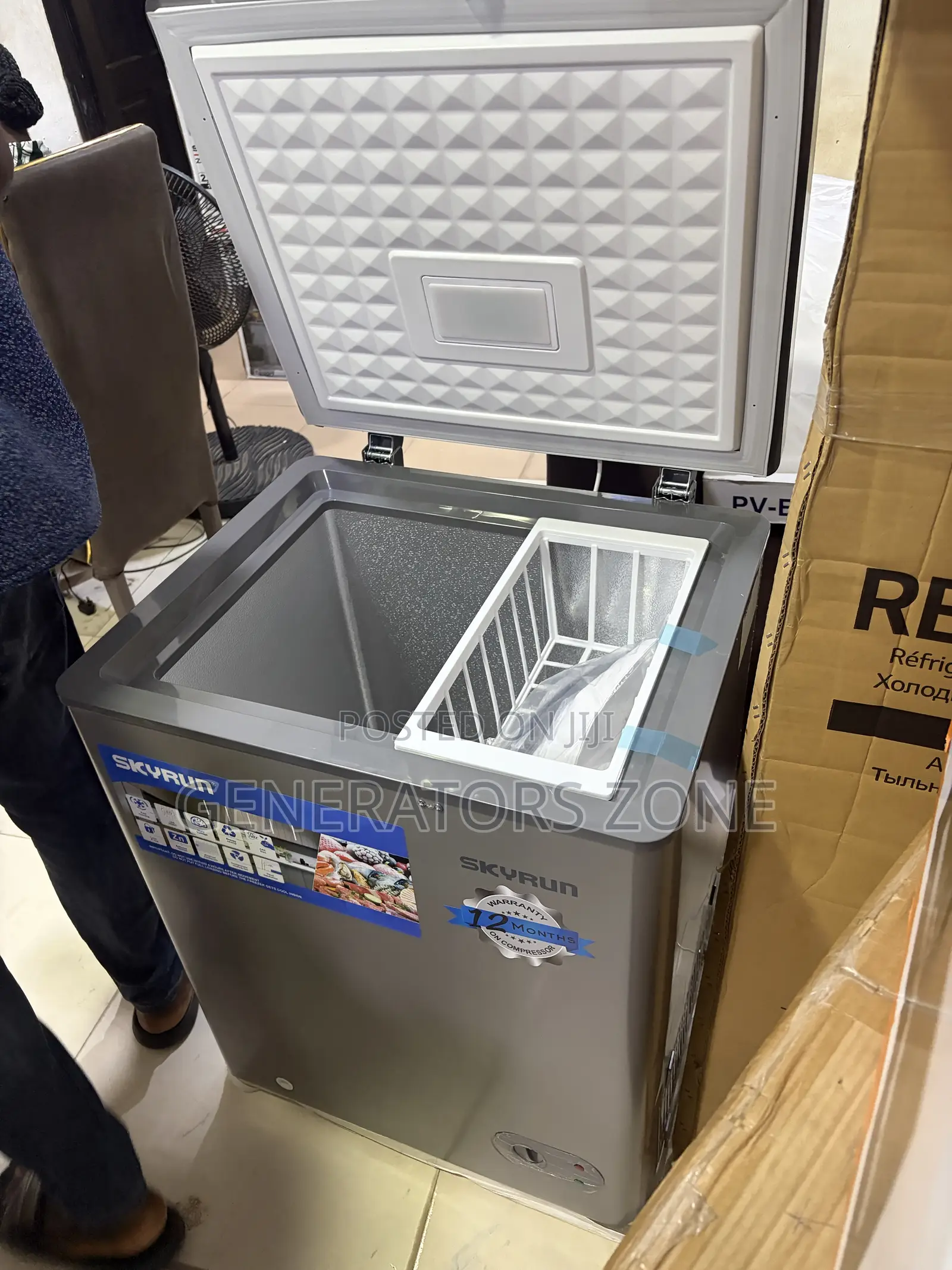Skyrun BD-100HW Household Chest Freezer 100l