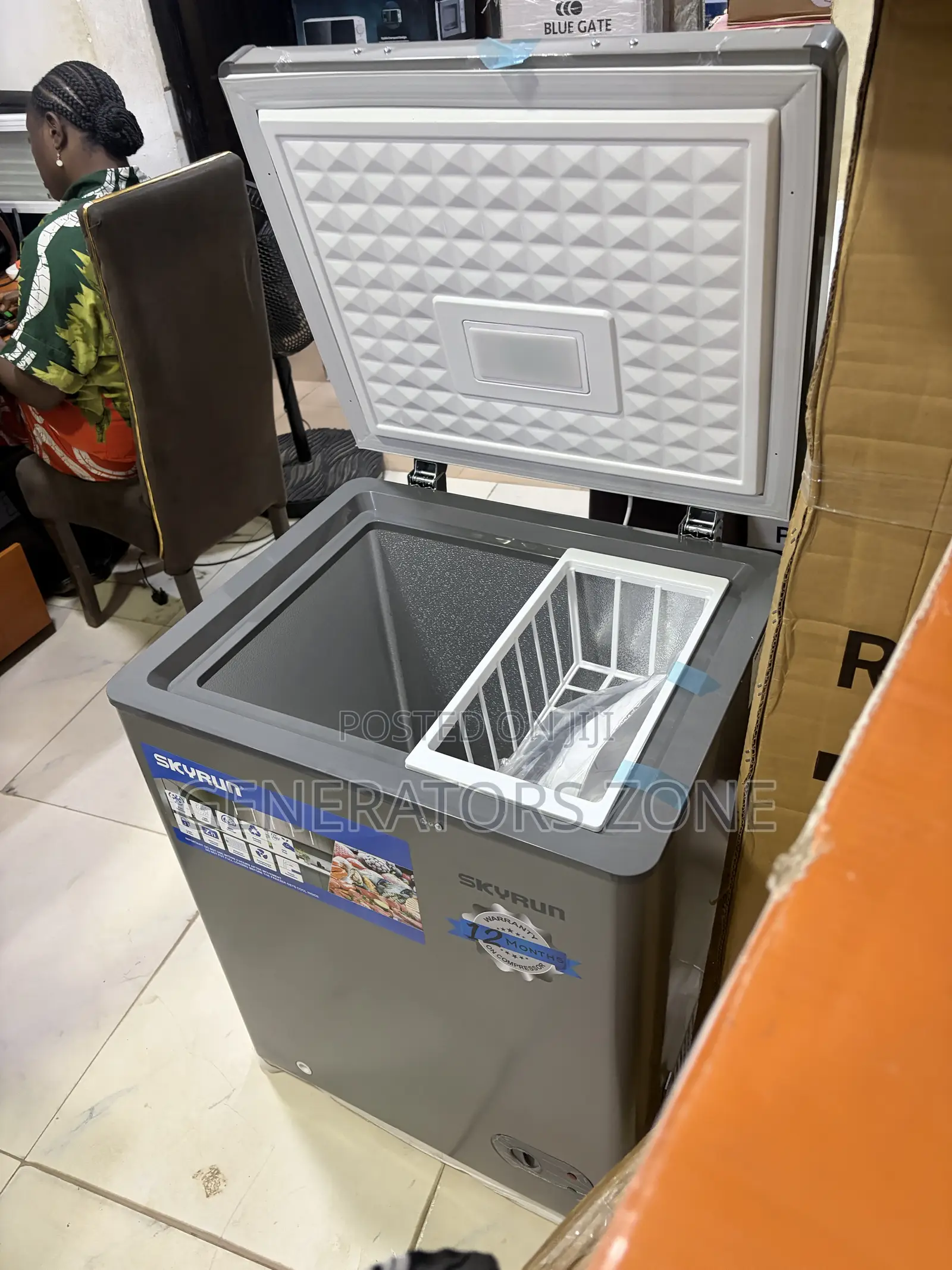 Skyrun BD-100HW Household Chest Freezer 100l