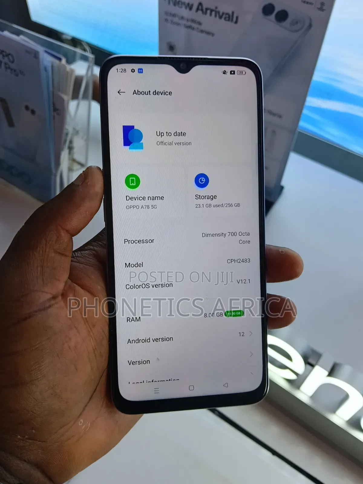 Oppo A78 5G 256 GB Purple