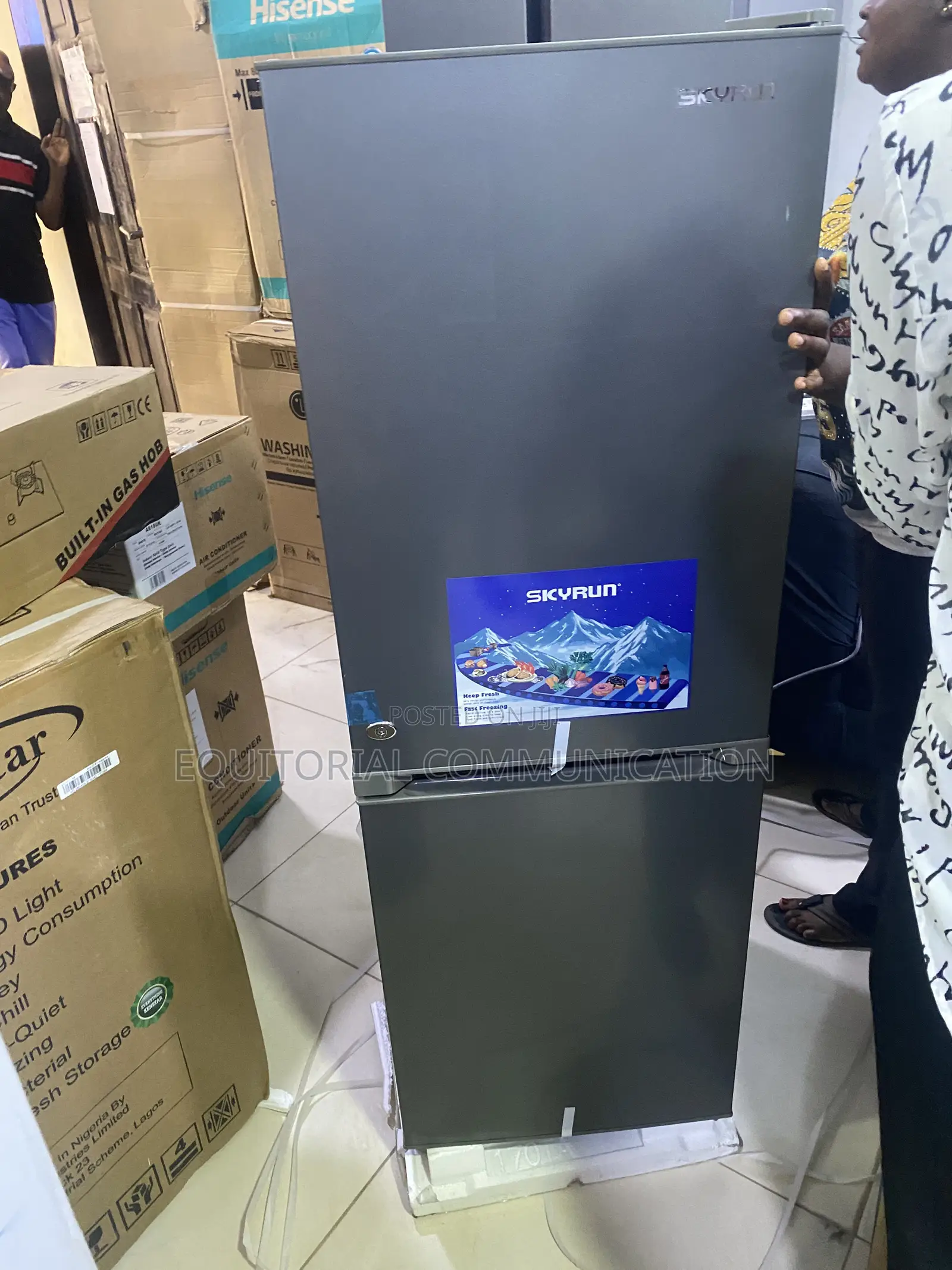 SKYRUN BCD-170K 170L Double Compartment Refrigerator