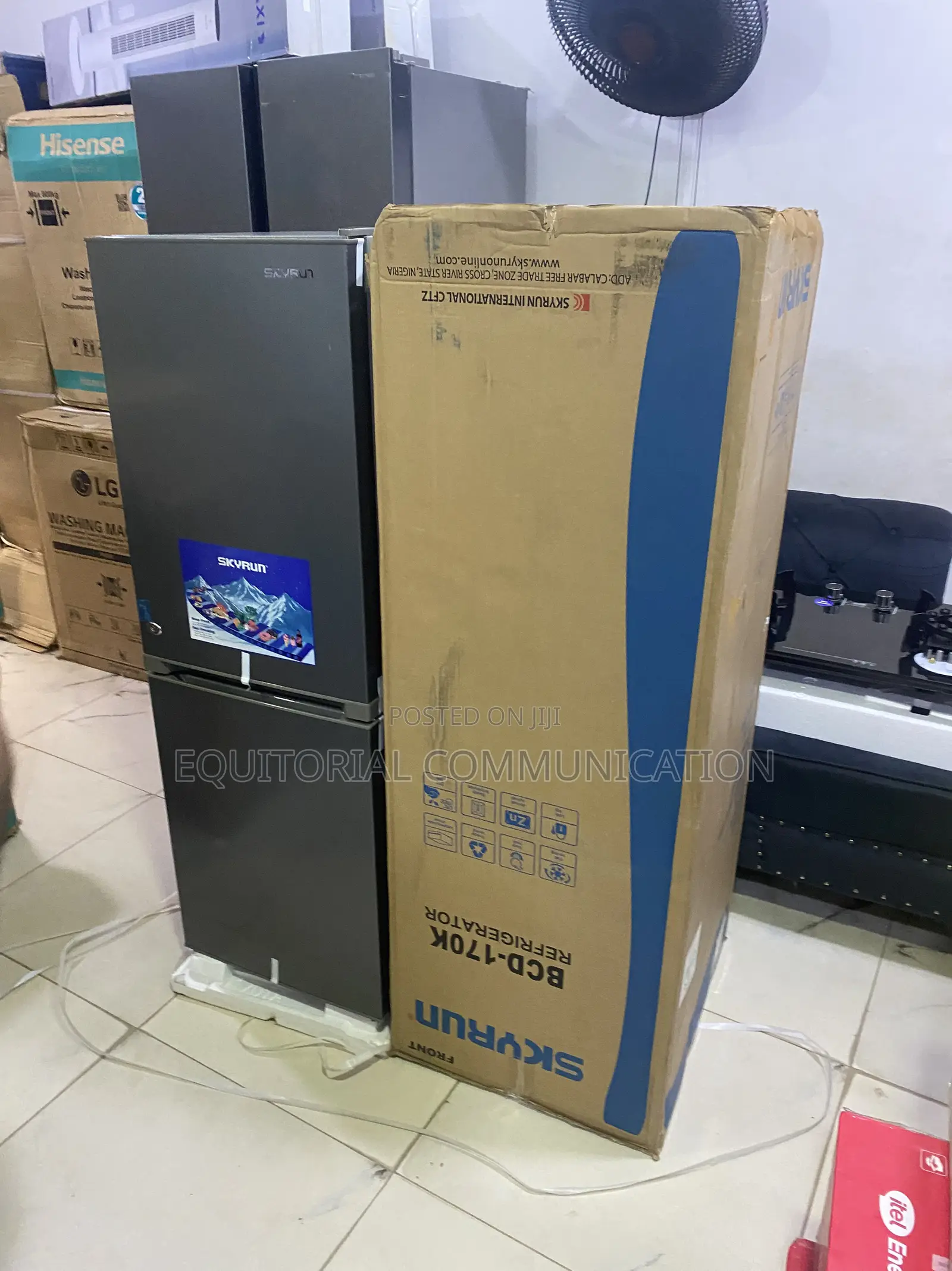 Skyrun BCD-170K 170L Food Storage Refrigerator