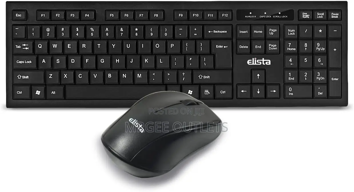 Elista KMC-752 Wireless Keyboard and Mouse Combo