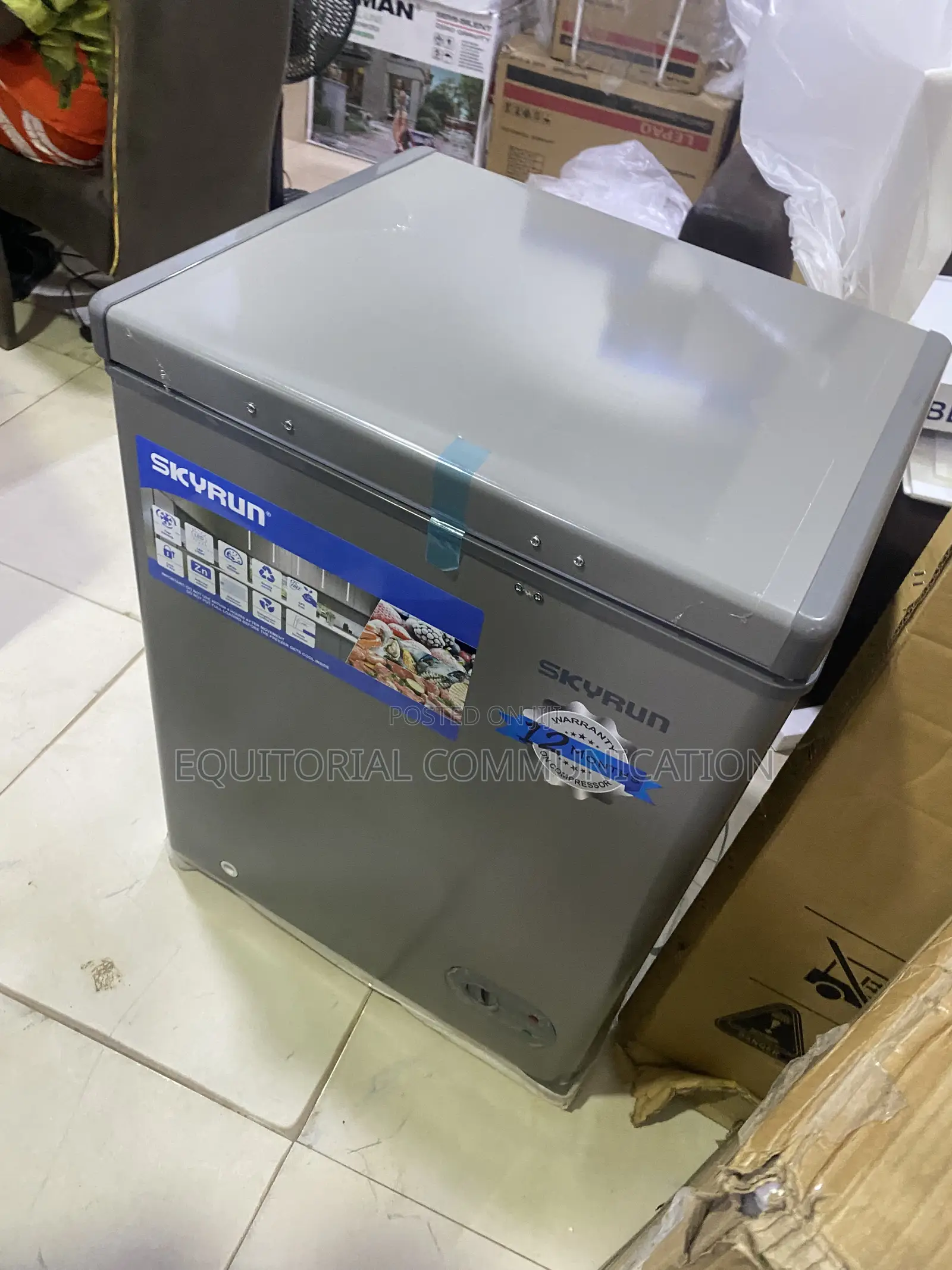 SKYRUN BD-100HNW 100L Chest Freezer for Home Use