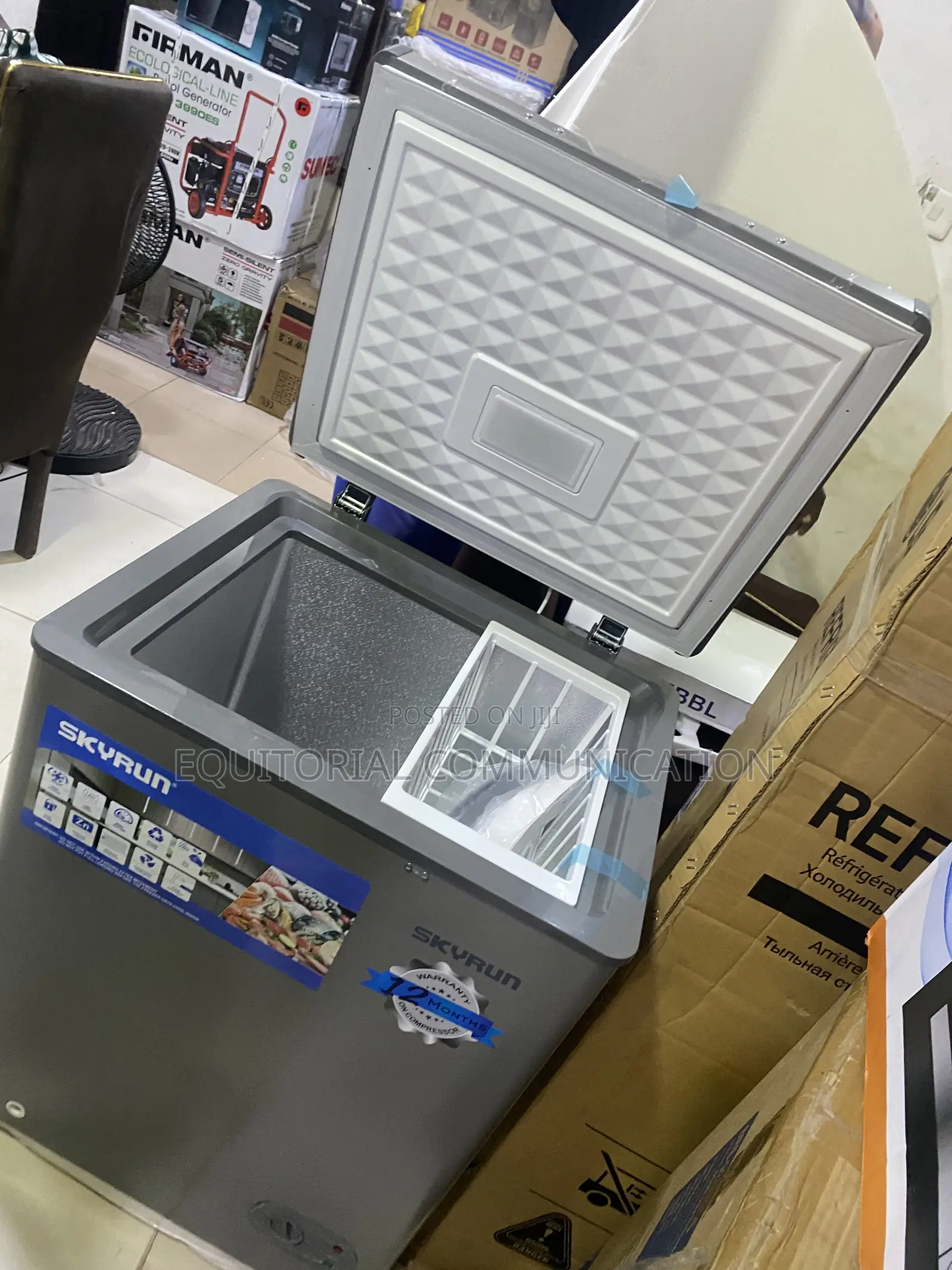 SKYRUN BD-100HNW 100L Chest Freezer for Home Use