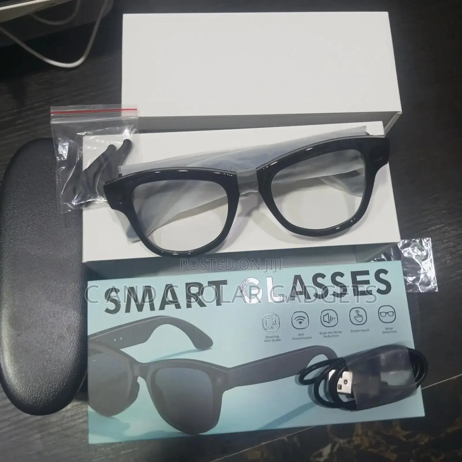 Ai Smart Glass Camera With Power Bank Charger