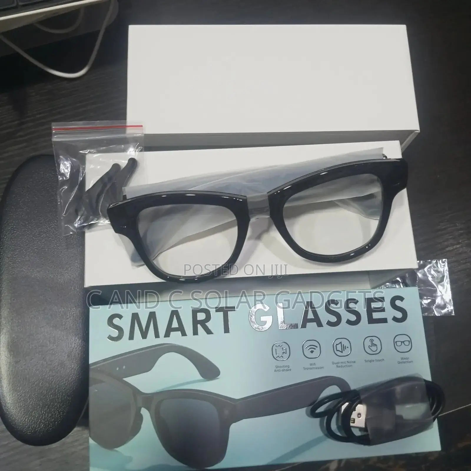 Ai Smart Glass Camera With Power Bank Charger