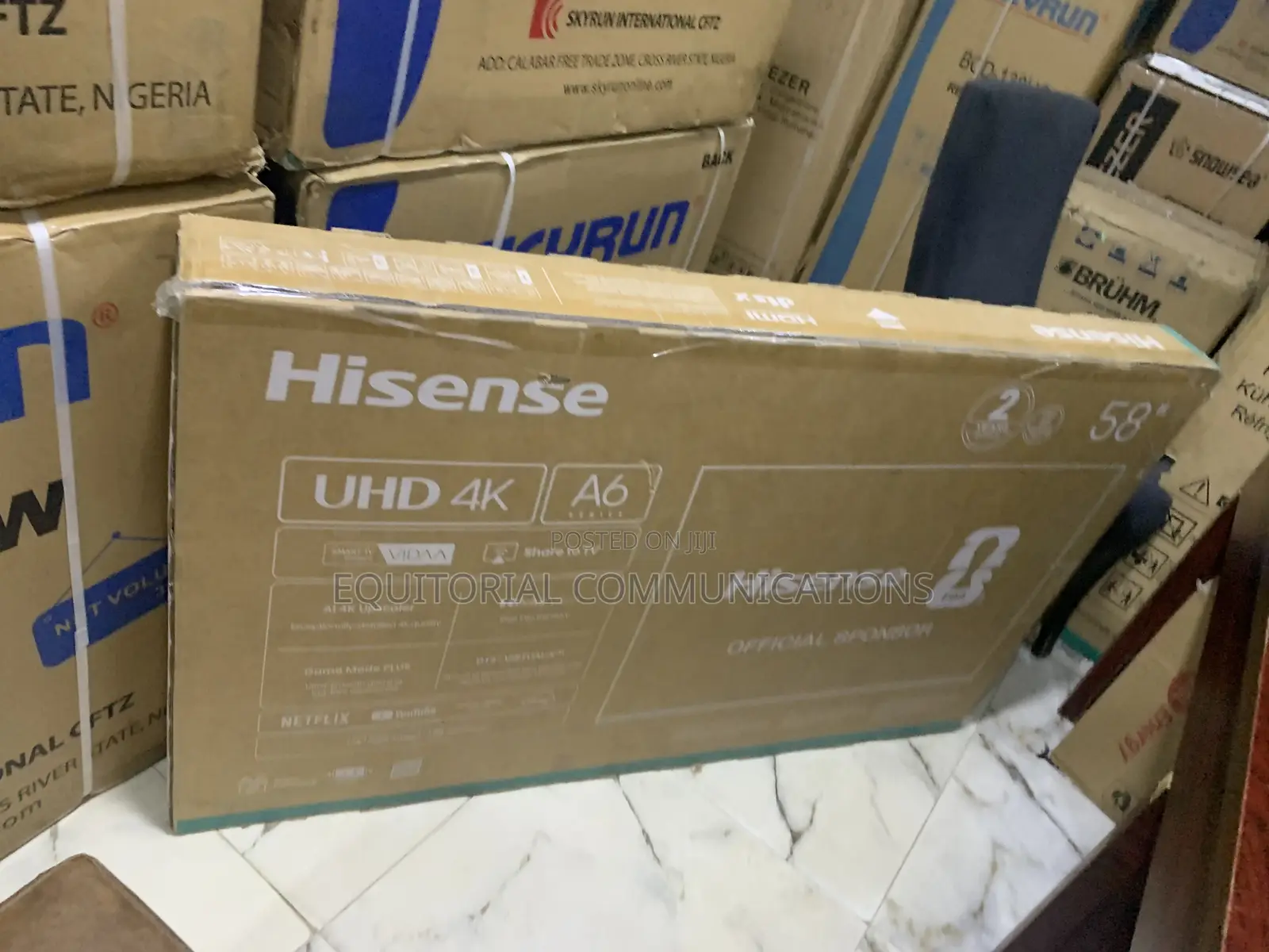 Hisense 58-Inch 4K Smart TV With Stunning Picture Quality