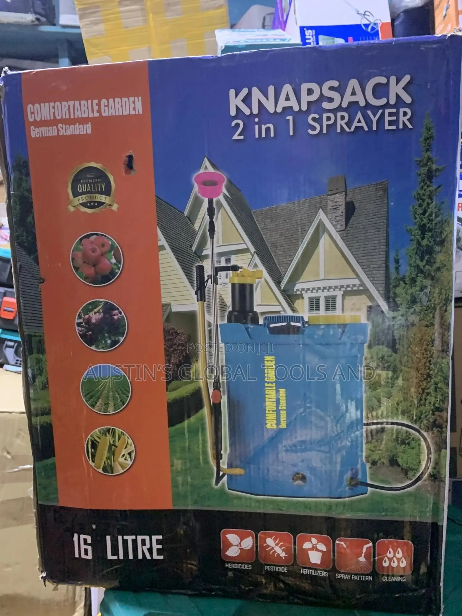 Knapsack 2in1 Sprayer 16liter
