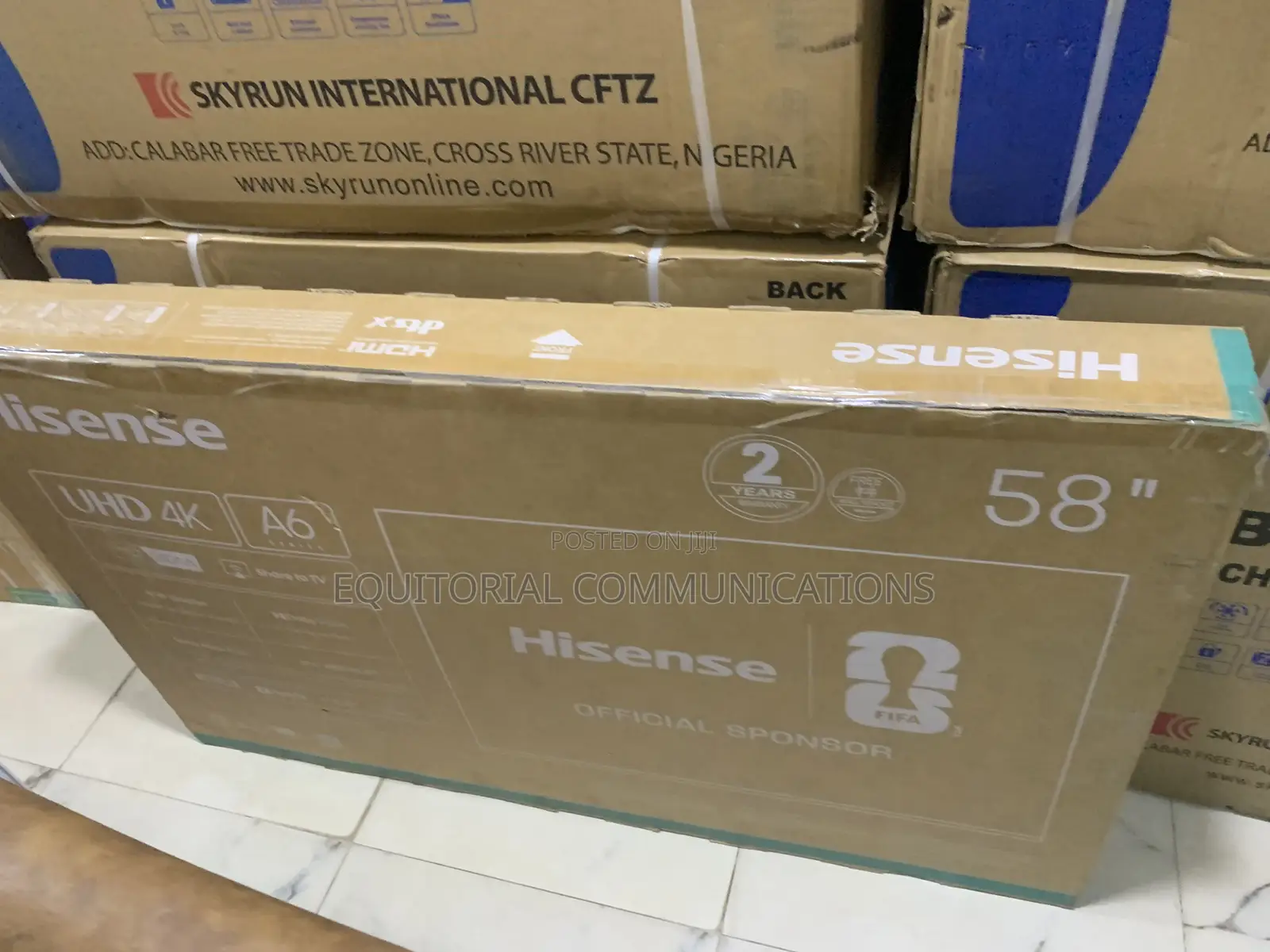 Hisense 58-Inch Ultra HD Smart TV With Modern Design