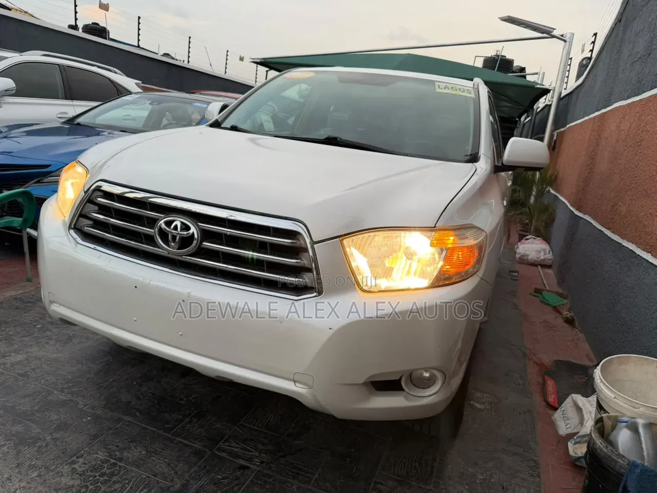 Toyota Highlander 2009 White