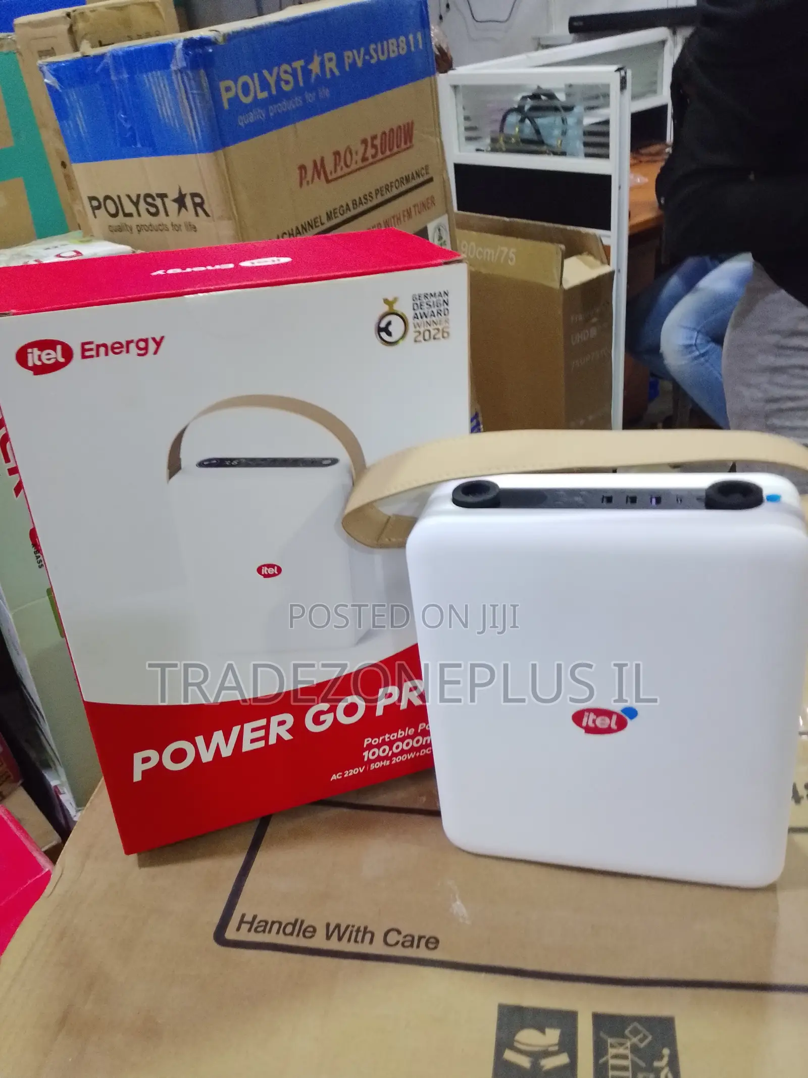 Itel Power Go Pro 100000mAh Portable Power Companion