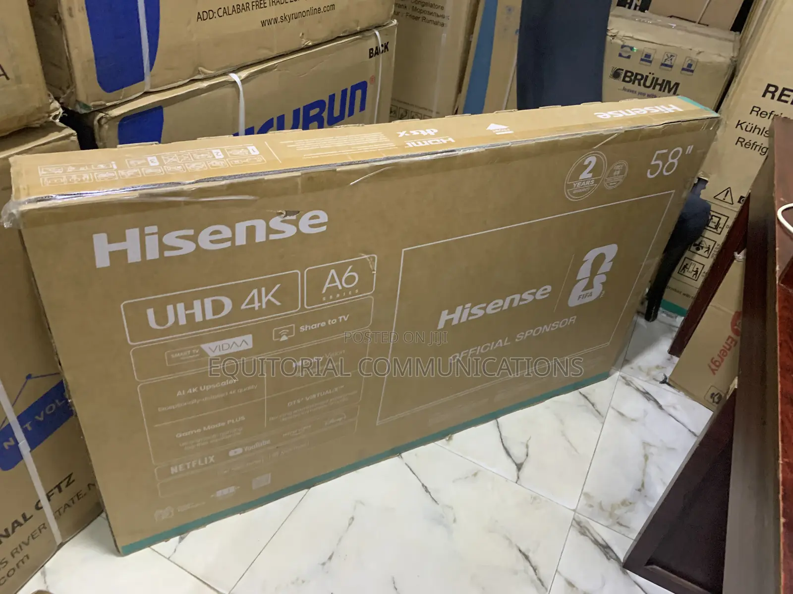 Hisense 58-Inch Smart TV With Ultra HD Picture Clarity