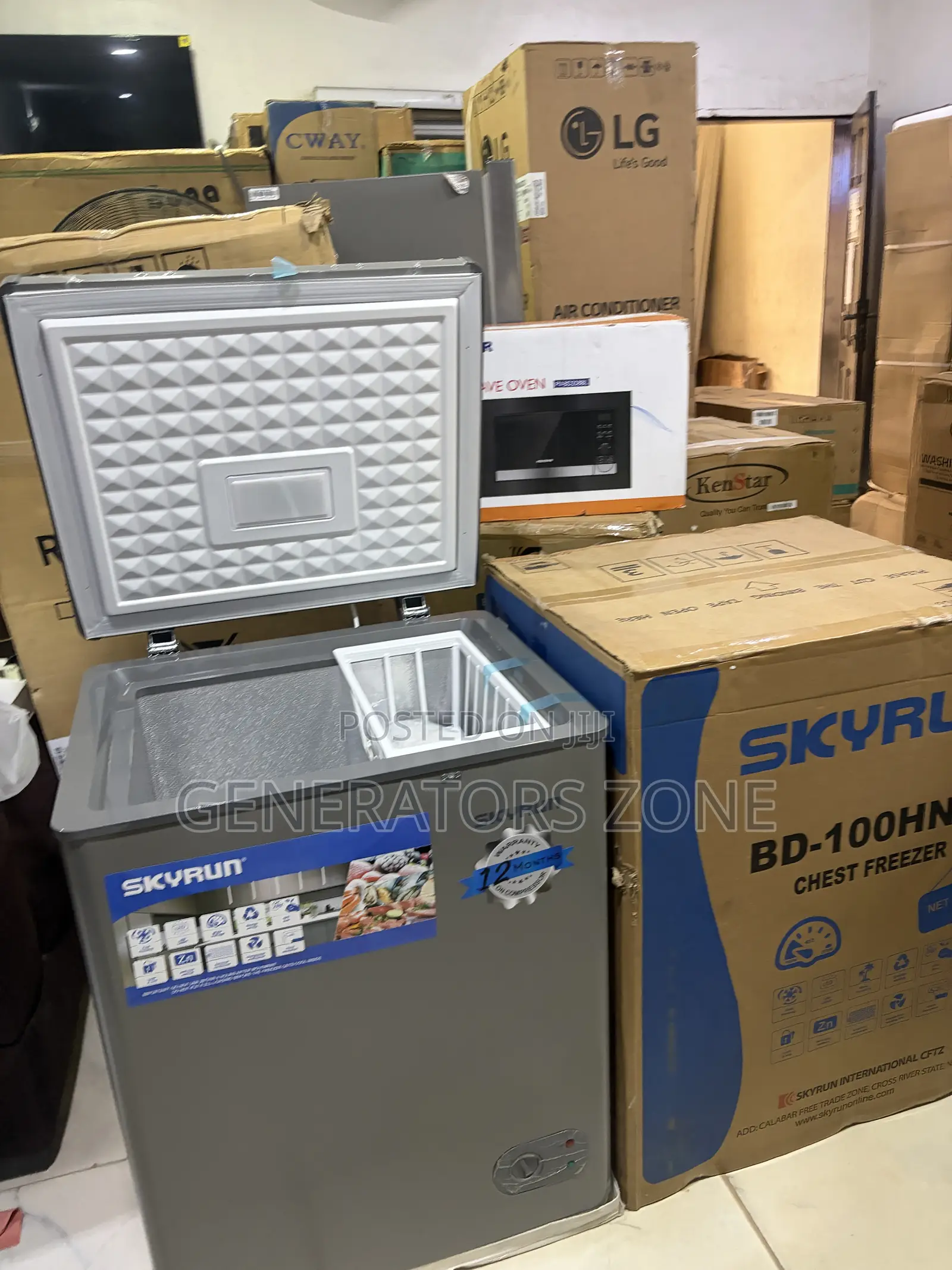 Skyrun BD-100HW Food Preservation Chest Freezer