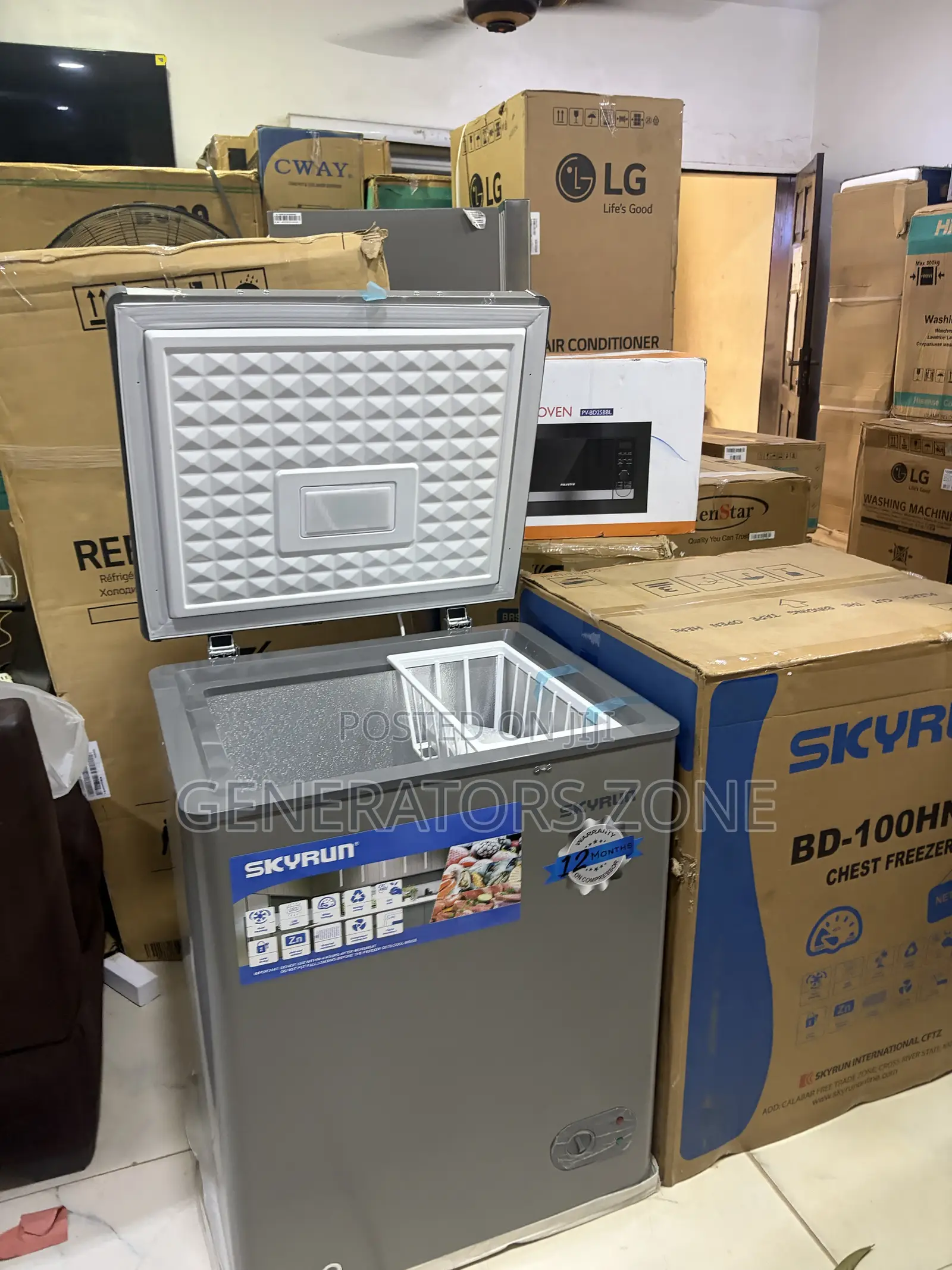 Skyrun BD-100HW Chest Freezer for Daily Needs