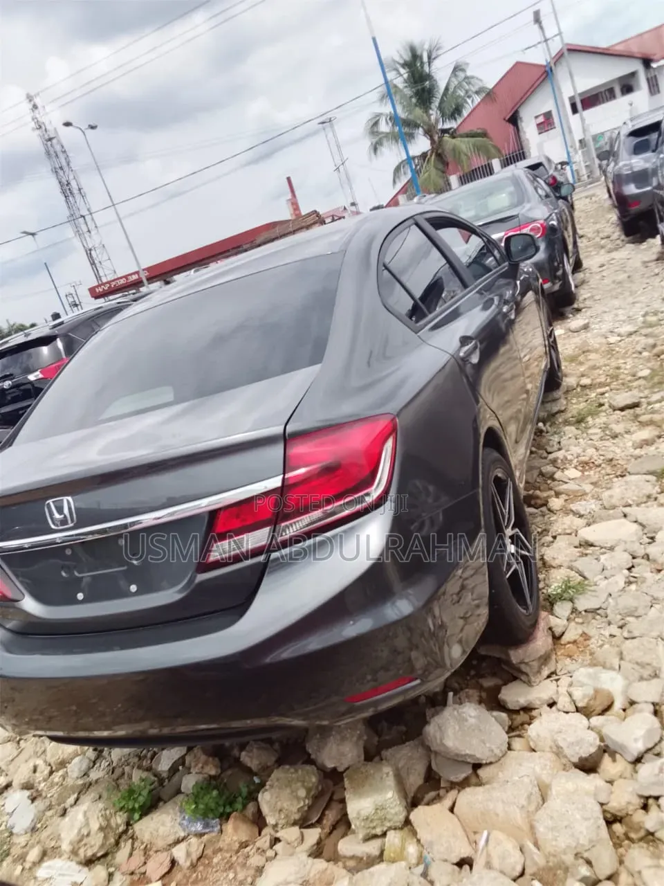 Honda Civic Sedan LX 2013 Matt Black