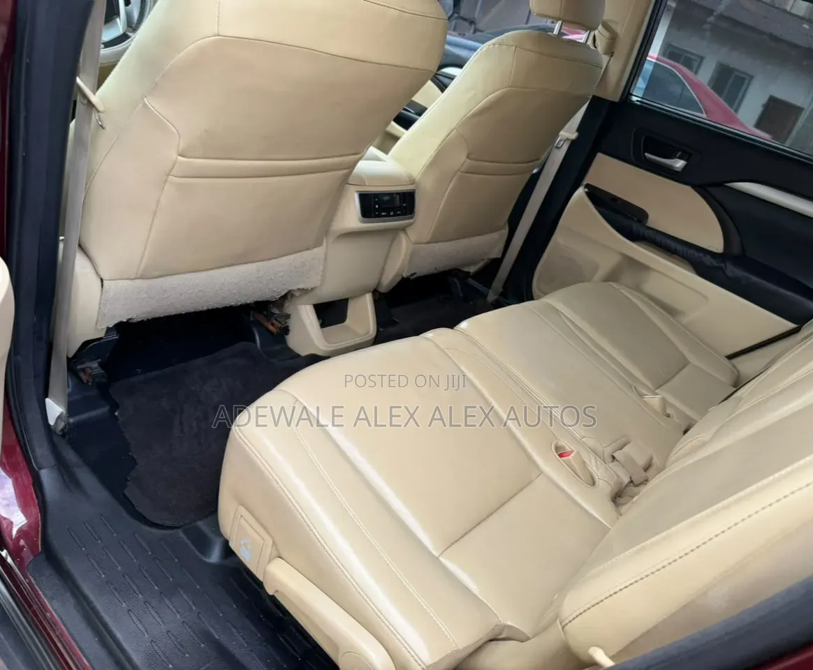 Toyota Highlander 2015 Burgundy