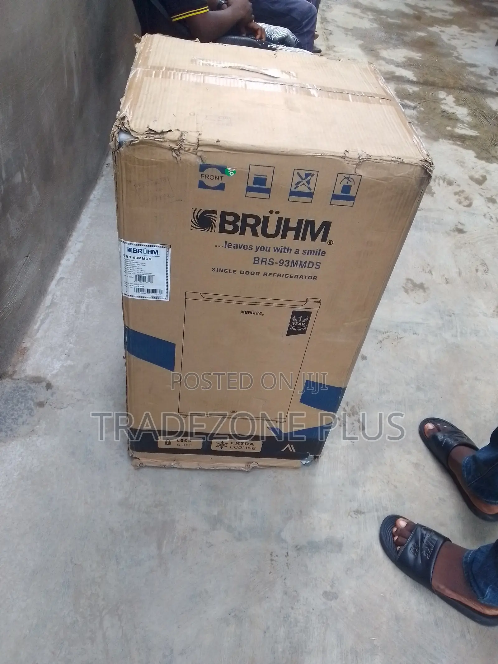 Bruhm BRS-93MMDS 93L Single Door Refrigerator