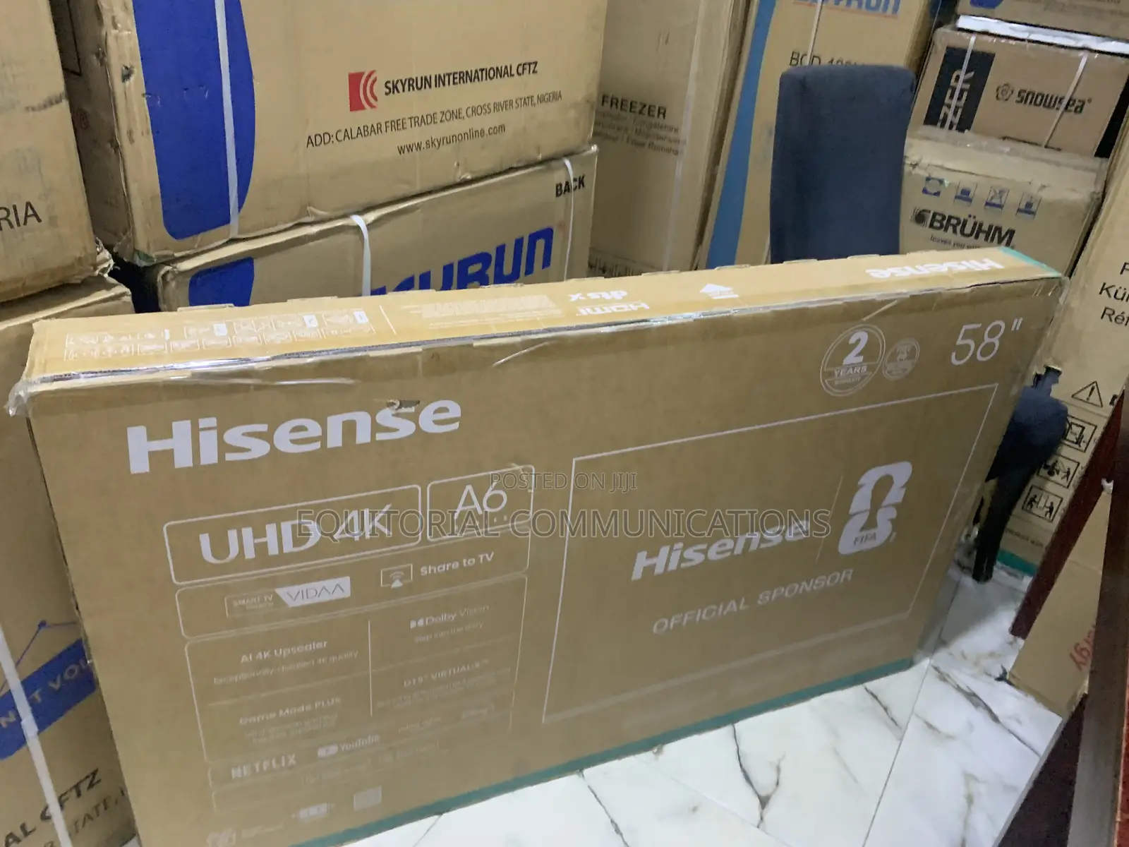 Hisense 58-Inch Smart TV for Premium Home Viewing