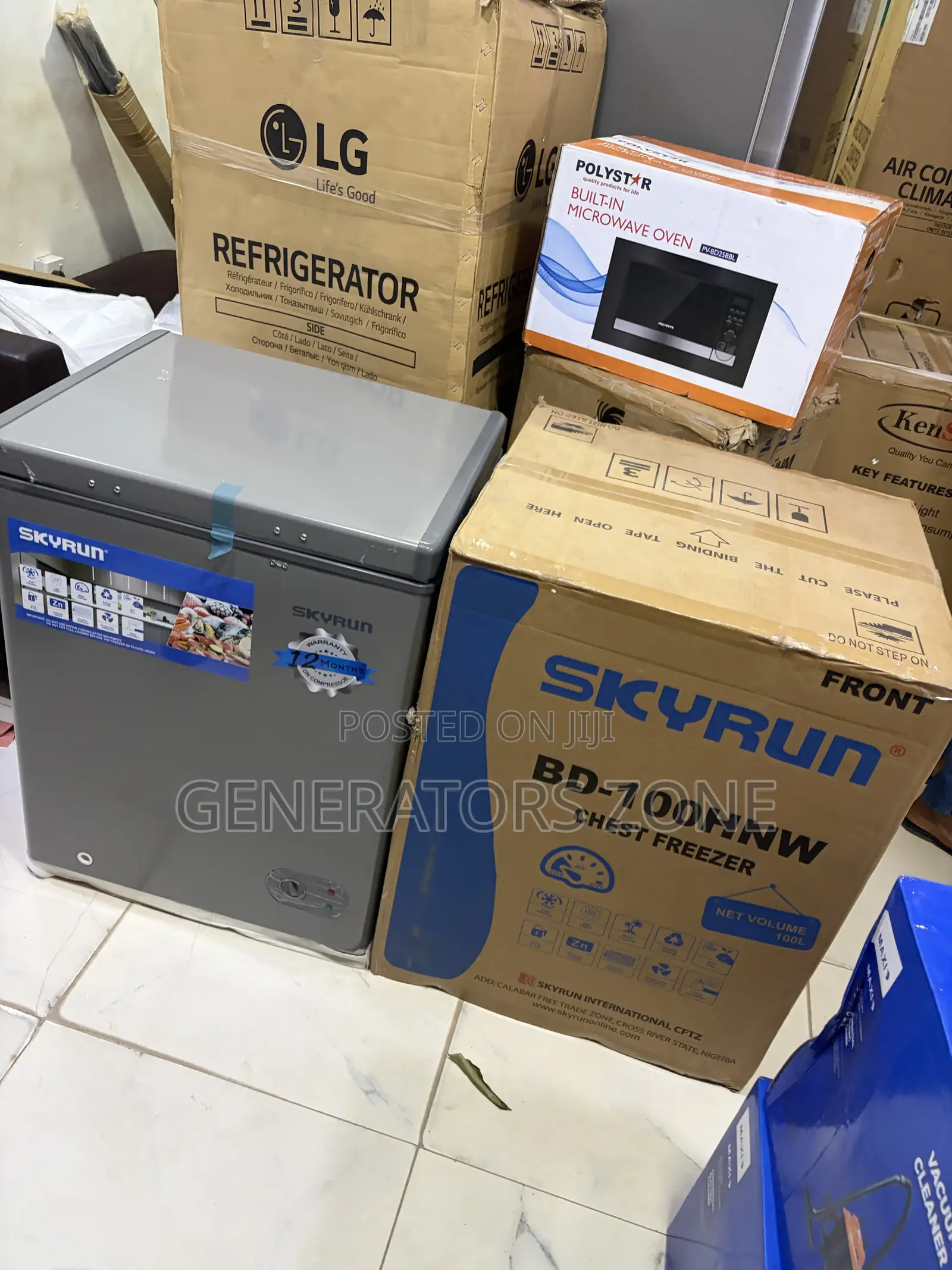 Skyrun BD-100HW 100-Litre Freezer for Sale in Nigeria