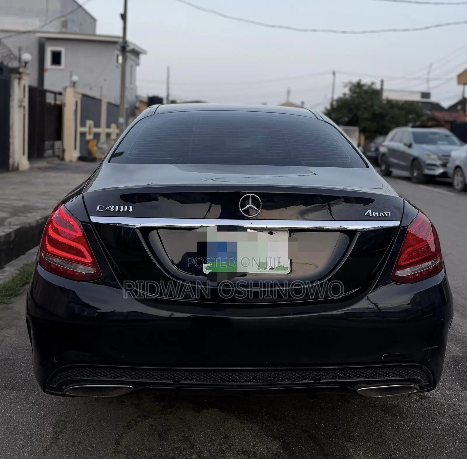 Mercedes-Benz C400 2016 Black