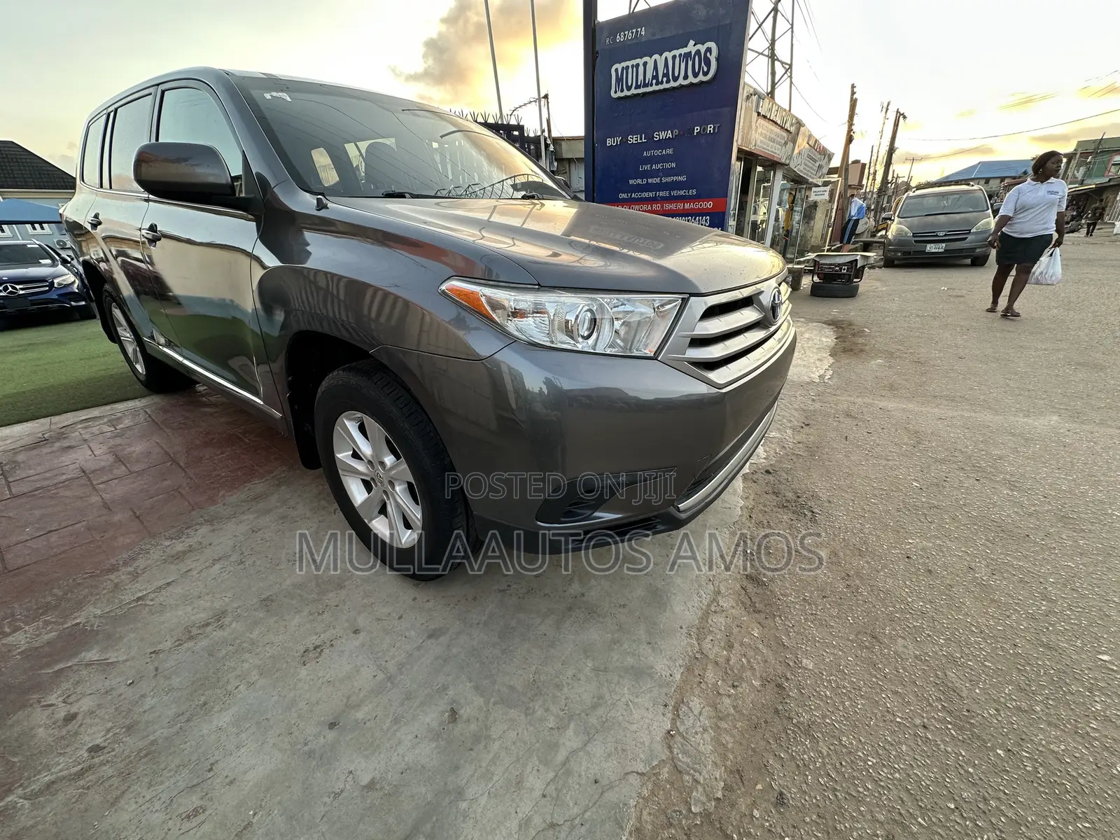 Toyota Highlander 2012 Gray