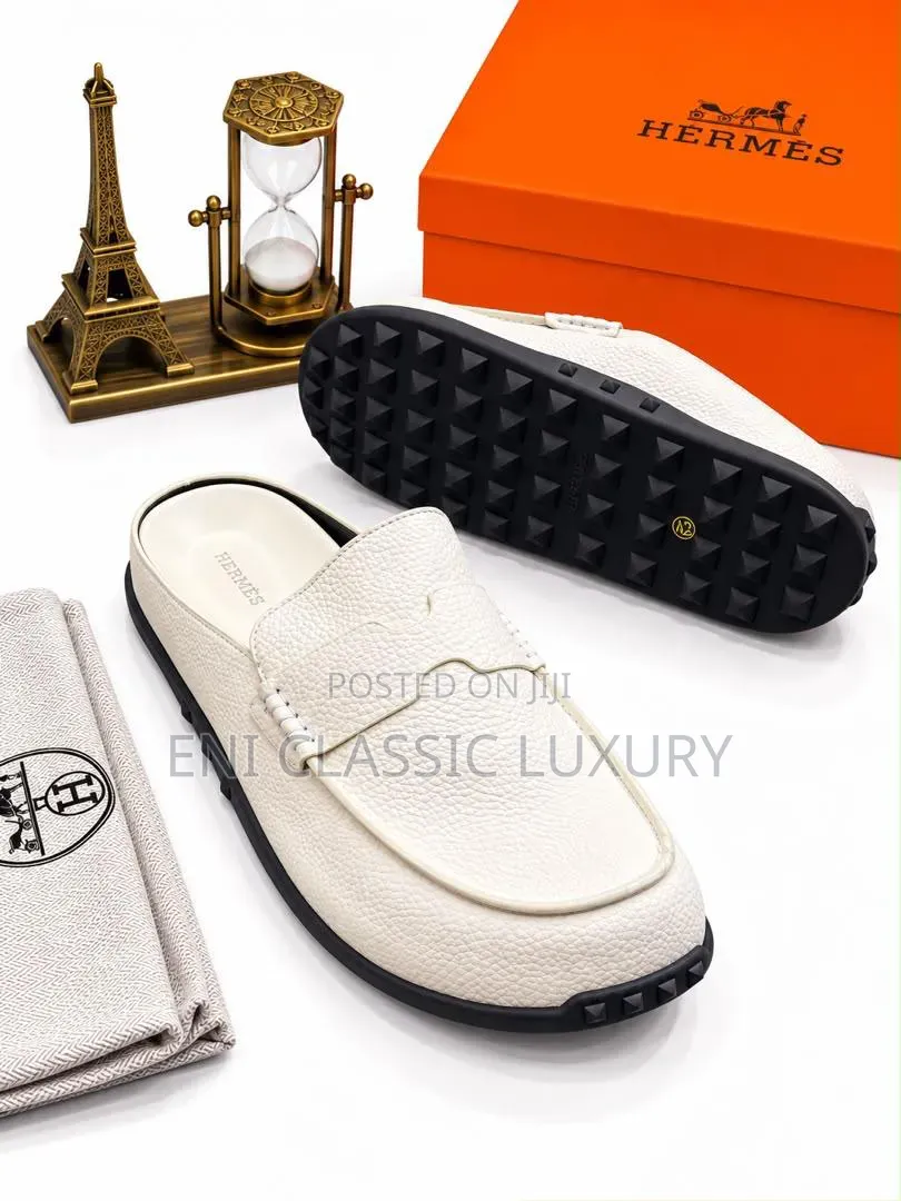 Hermes Luxury Men's Half Shoes Collection Good Quality Well Branded