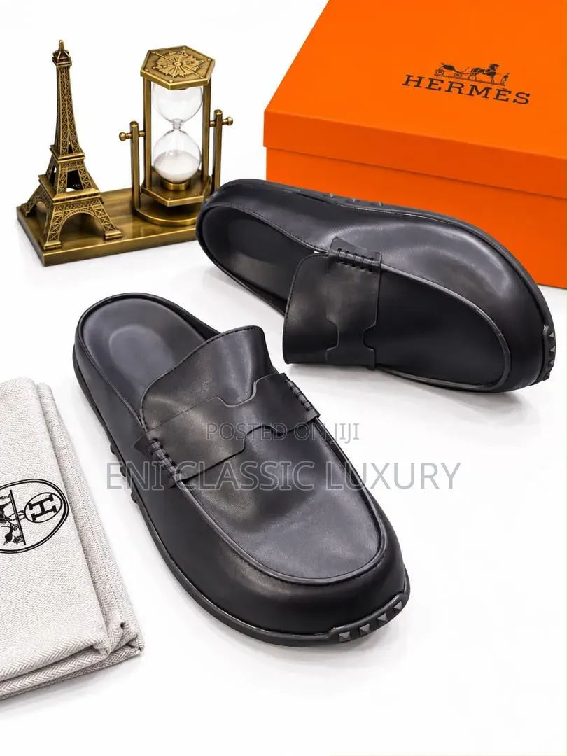 Hermes Luxury Men's Half Shoes Collection Good Quality Well Branded