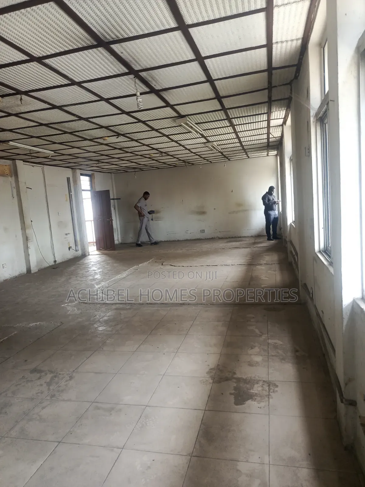An 80 Square Meter Open Office Space in Lagos Island