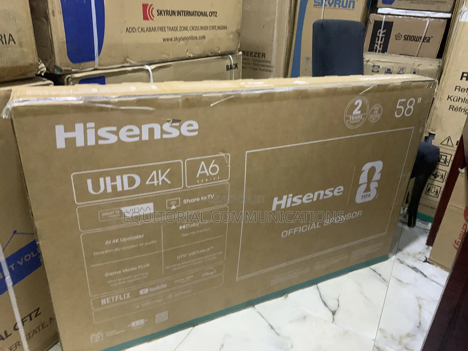 Hisense 58-Inch Ultra HD Television for Home Cinema