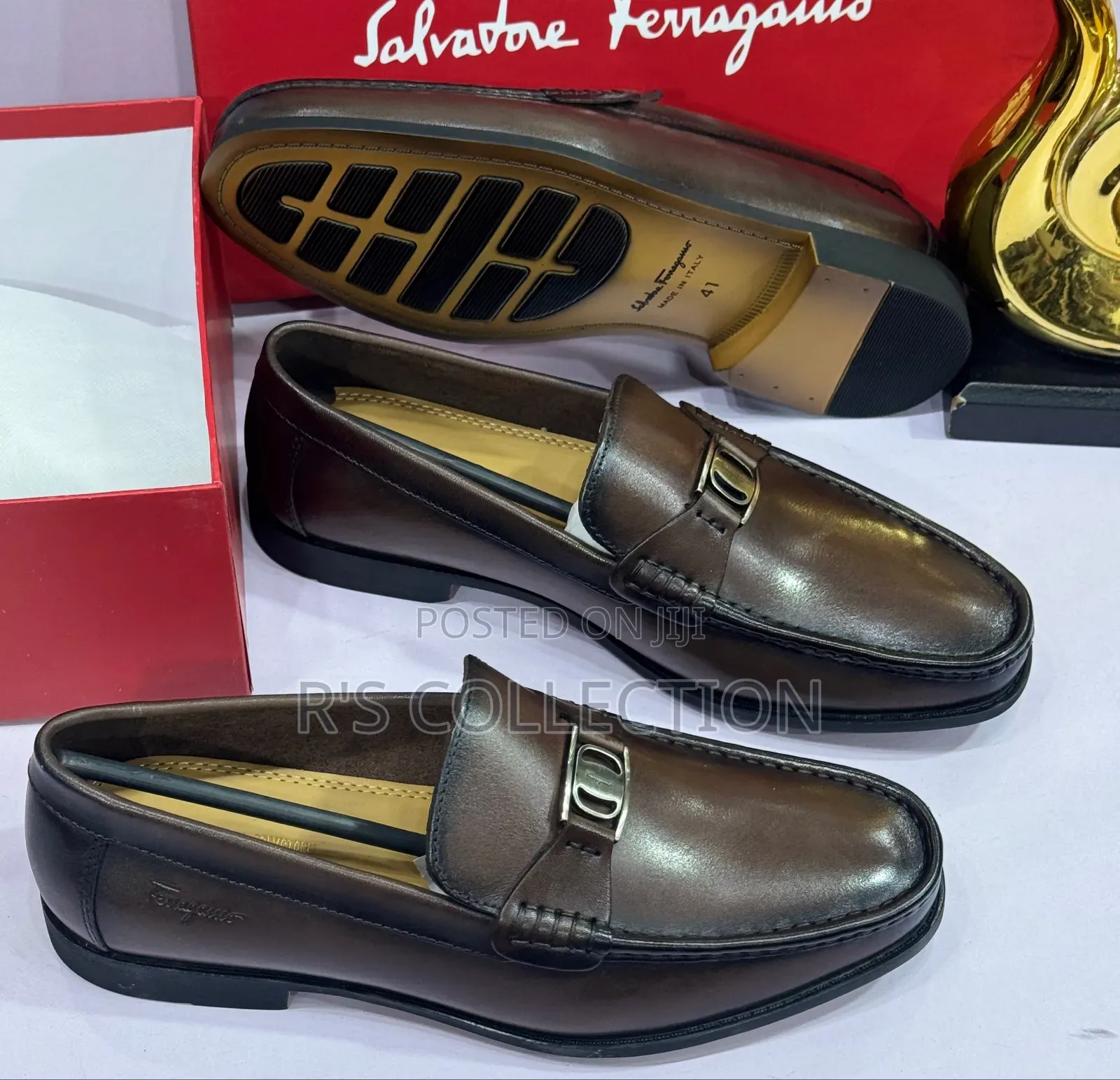 Original Luxury Italian Salvatore Ferragamo Shoe