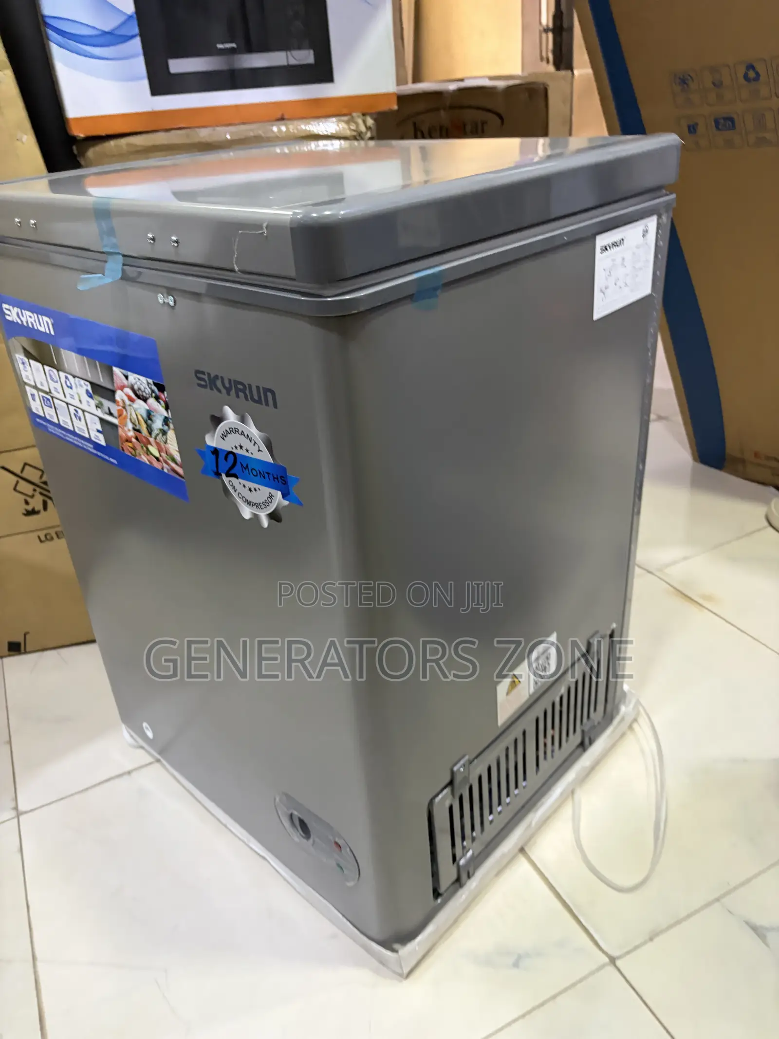 Skyrun BD-100HW 100L Chest Freezer for Food Vendors