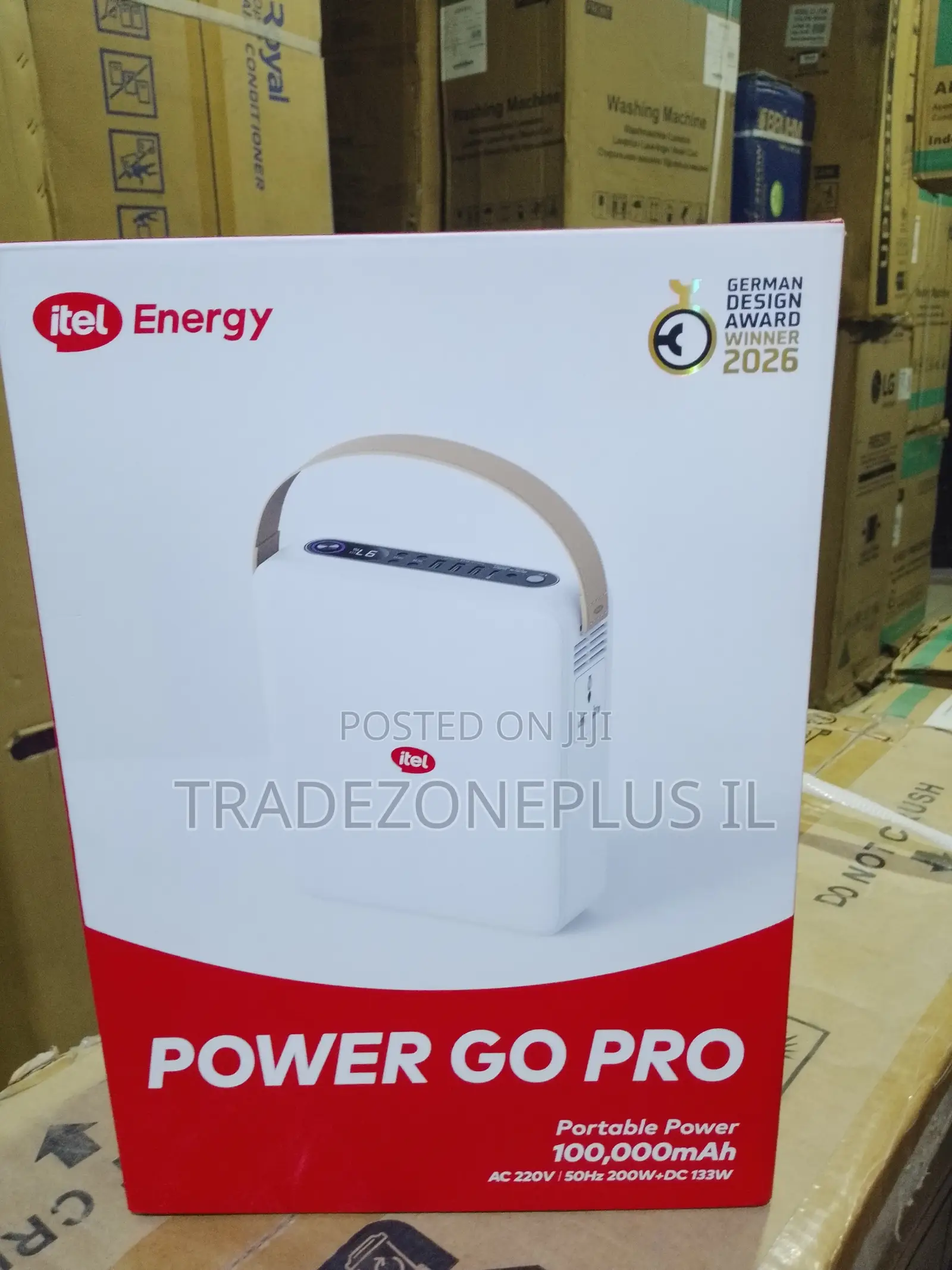 Shop Itel Power Go Pro 100000mAh Portable Power Bank