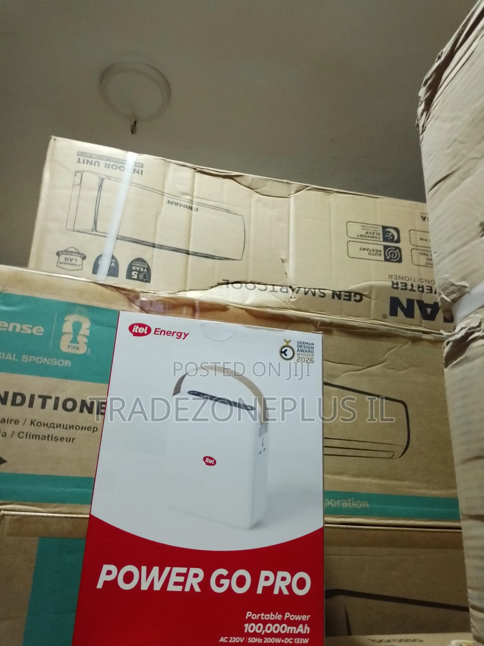 Shop Itel Power Go Pro 100000mAh Portable Power Bank