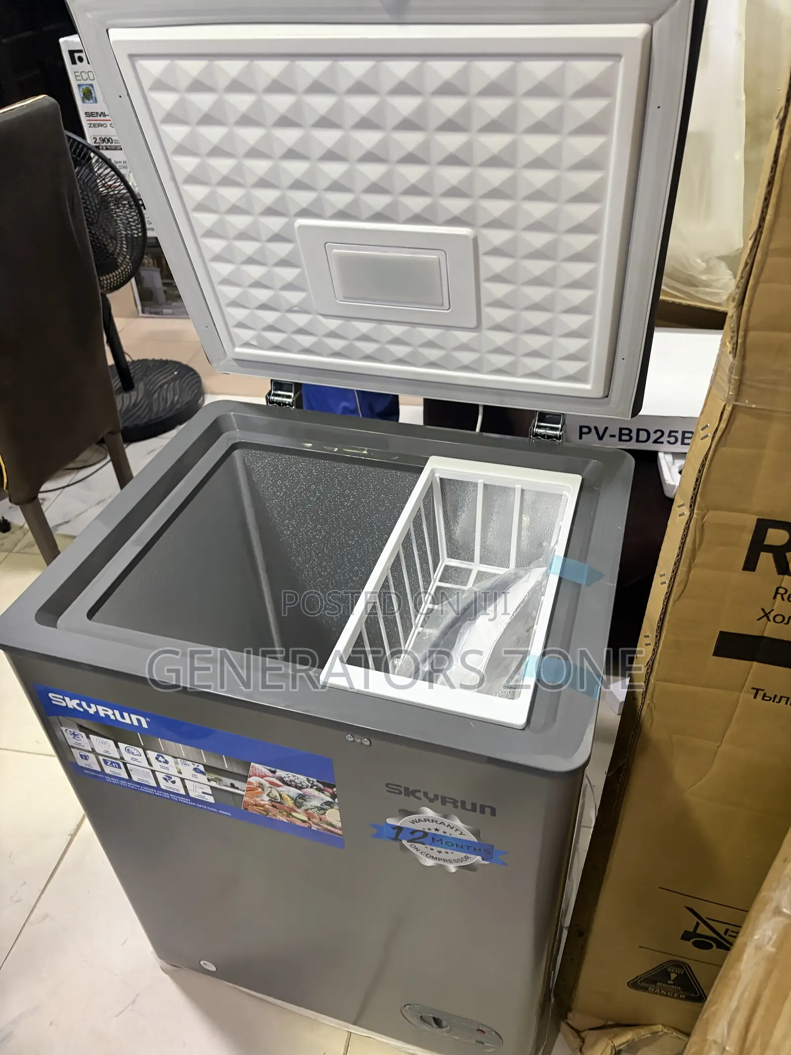 Skyrun BD-100HW 100L Chest Freezer for Cafe Storage
