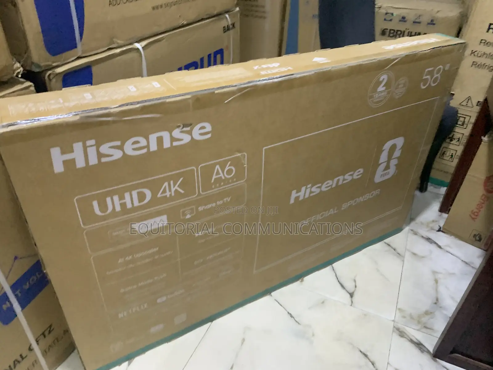Hisense 58-Inch Smart TV With Easy Streaming Access