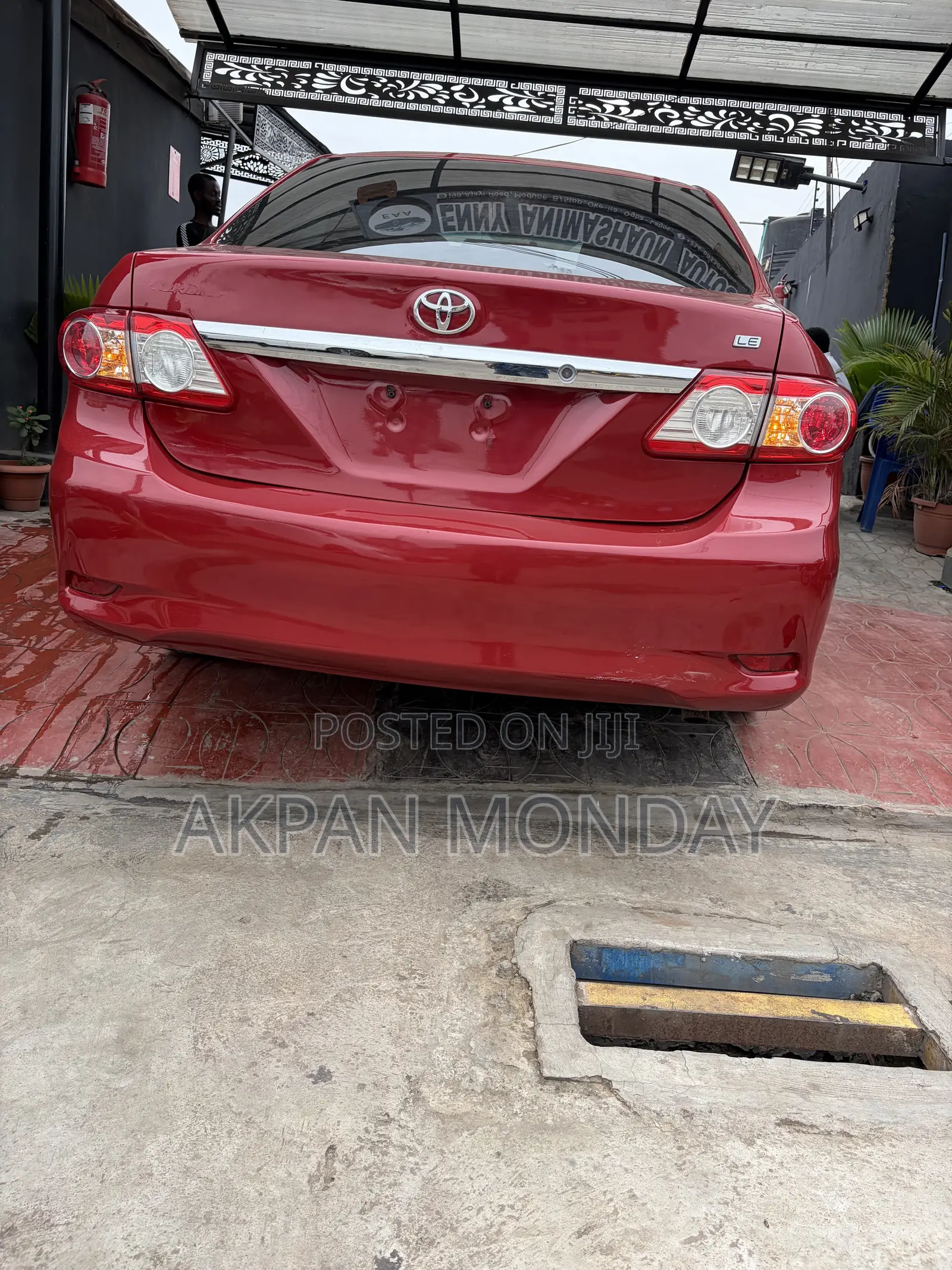 Toyota Corolla LE 4dr Sedan (1.8L 4cyl 4A) 2012 Red