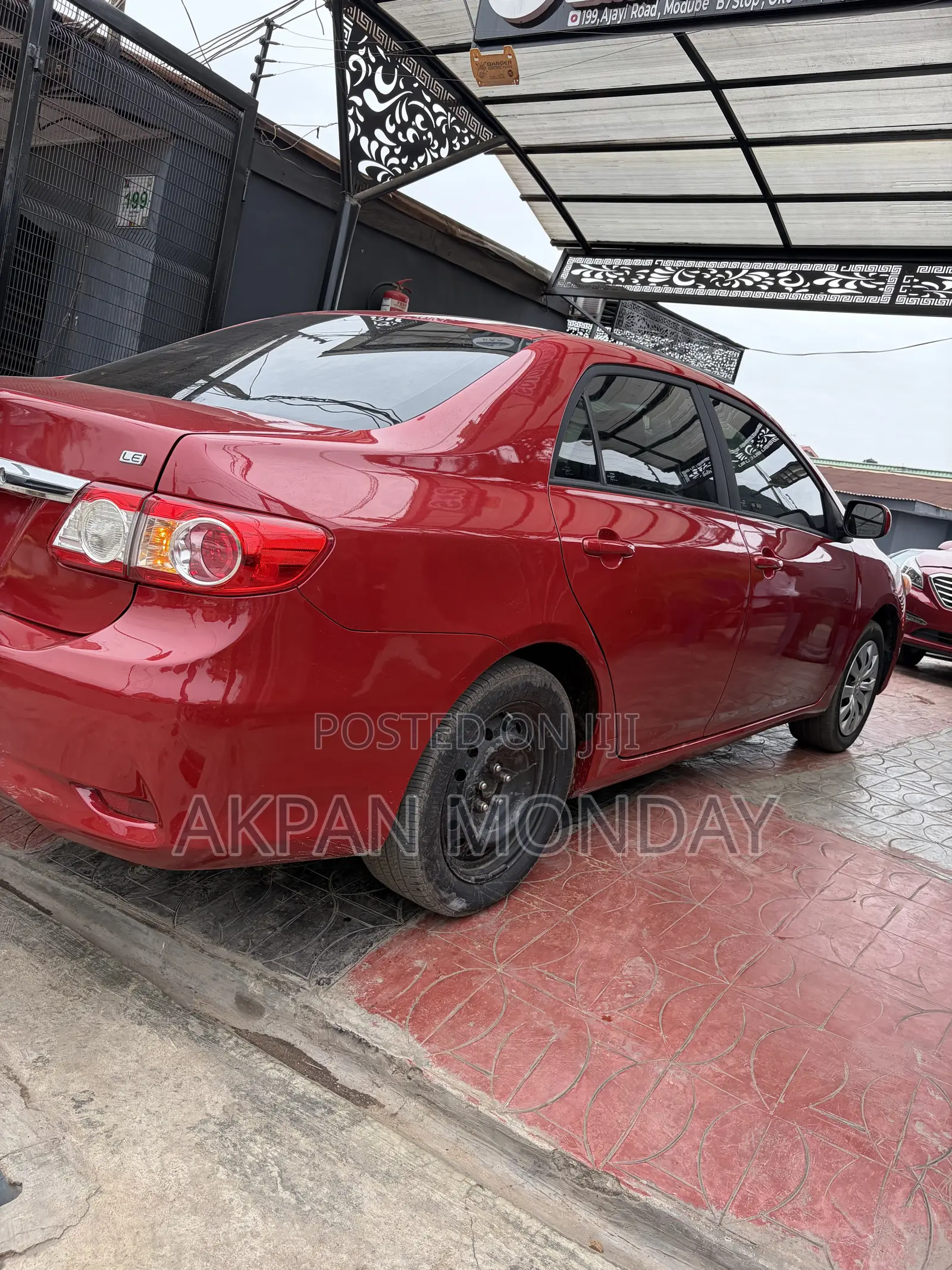 Toyota Corolla LE 4dr Sedan (1.8L 4cyl 4A) 2012 Red