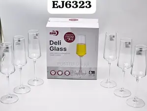 250ml Deli 6pcs Champagne Glass Cup